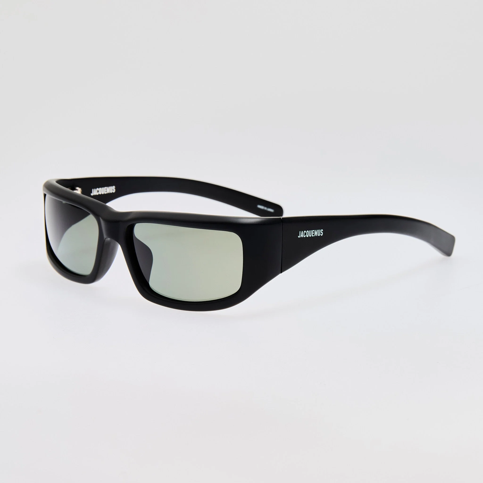 Aero Sunglasses in Metallic Black - Image 2