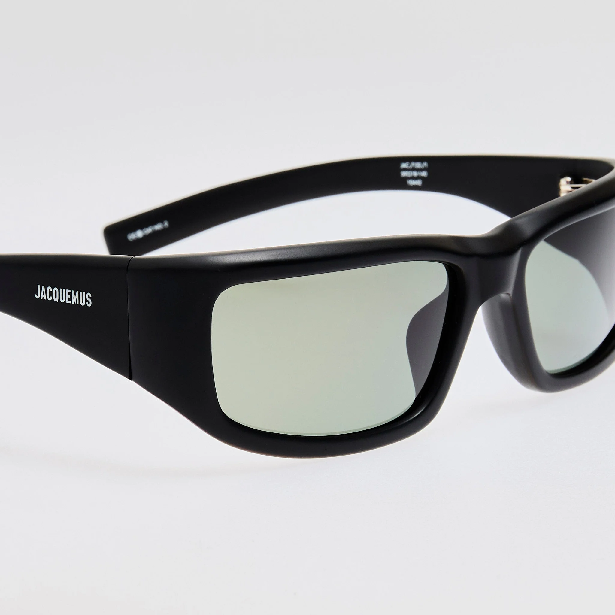 Aero Sunglasses in Metallic Black - Image 3