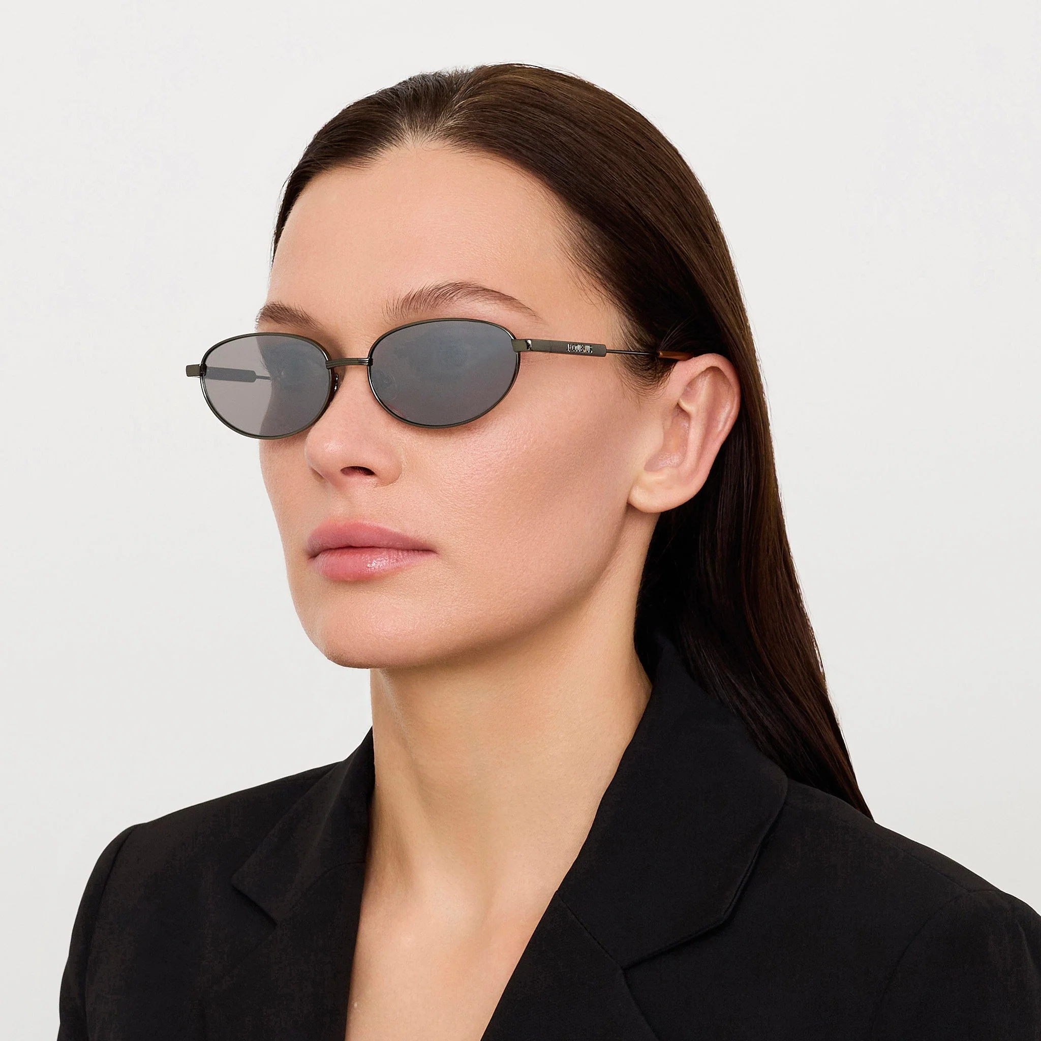 Alba Sunglasses in Shiny Green - Image 3