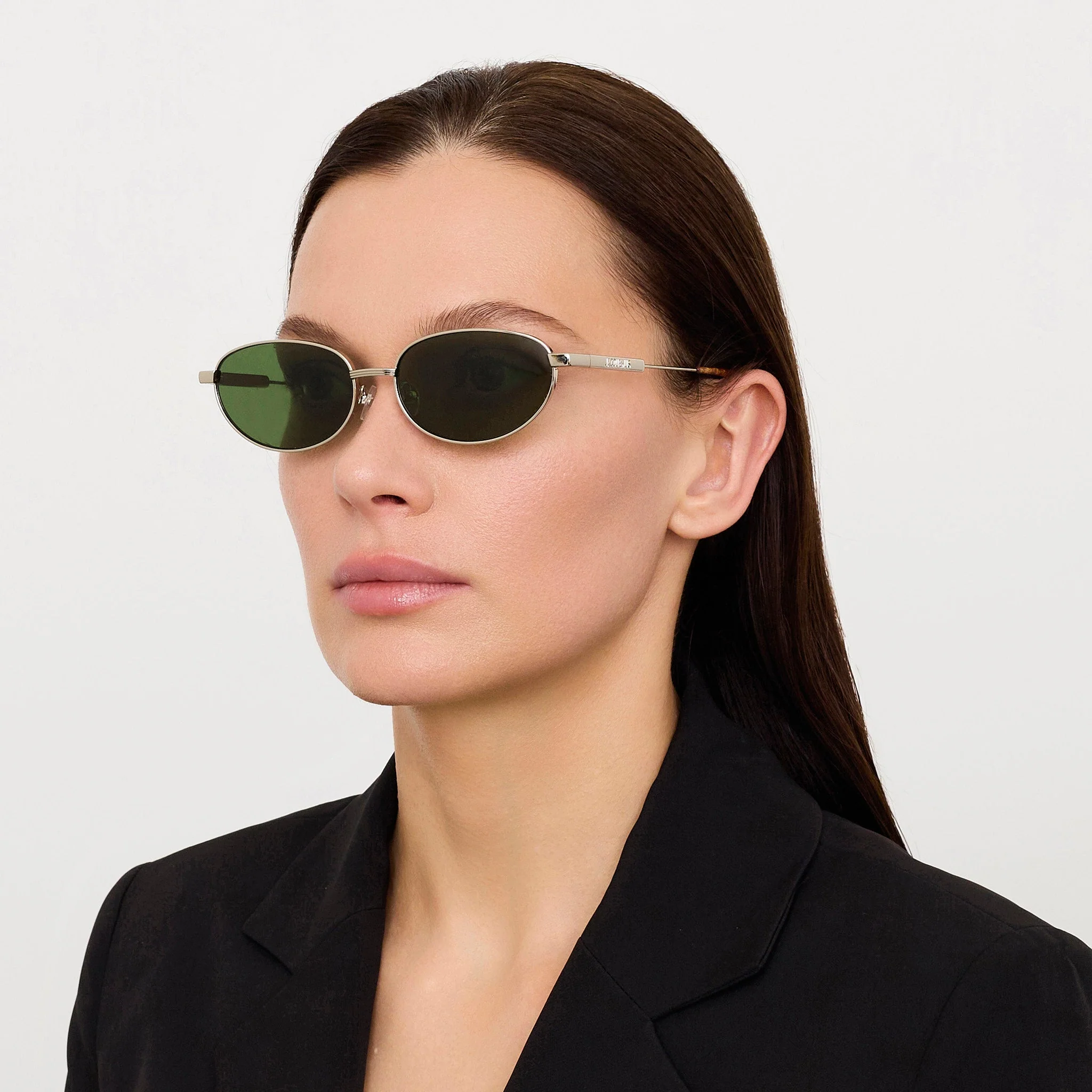 Alba Sunglasses in Silver - Image 4
