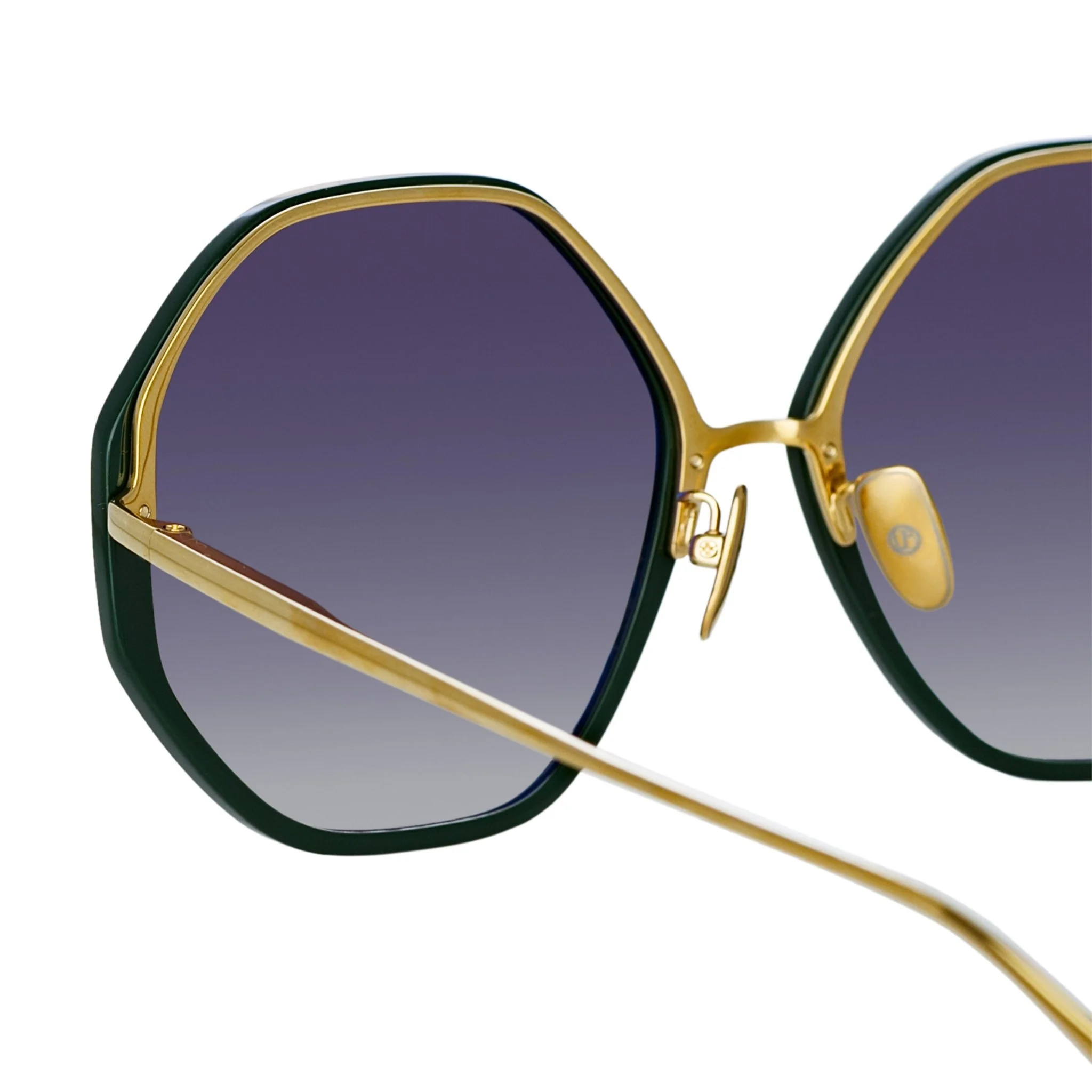 Alona Sunglasses in Green - Image 4