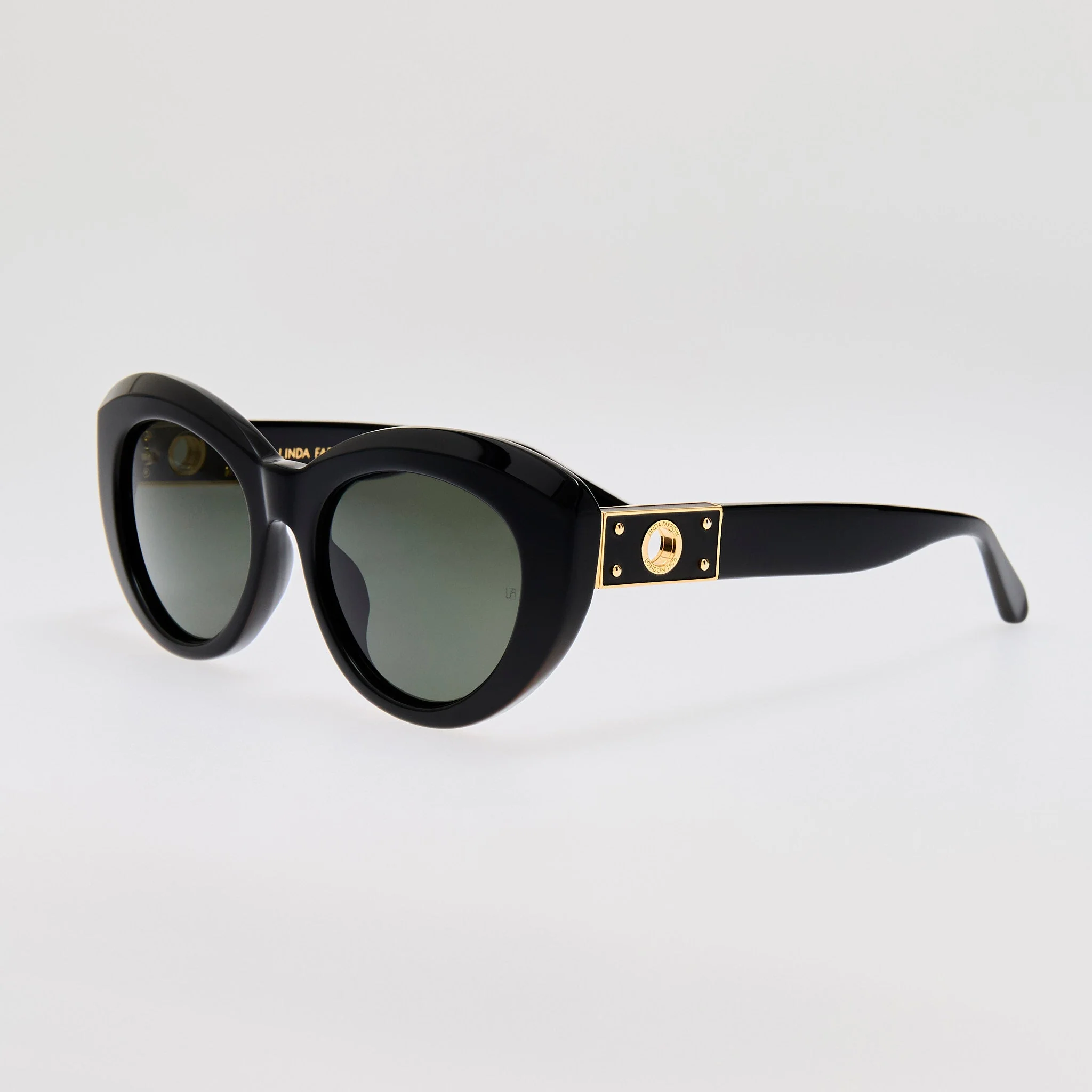 Anna Sunglasses in Black - Image 2