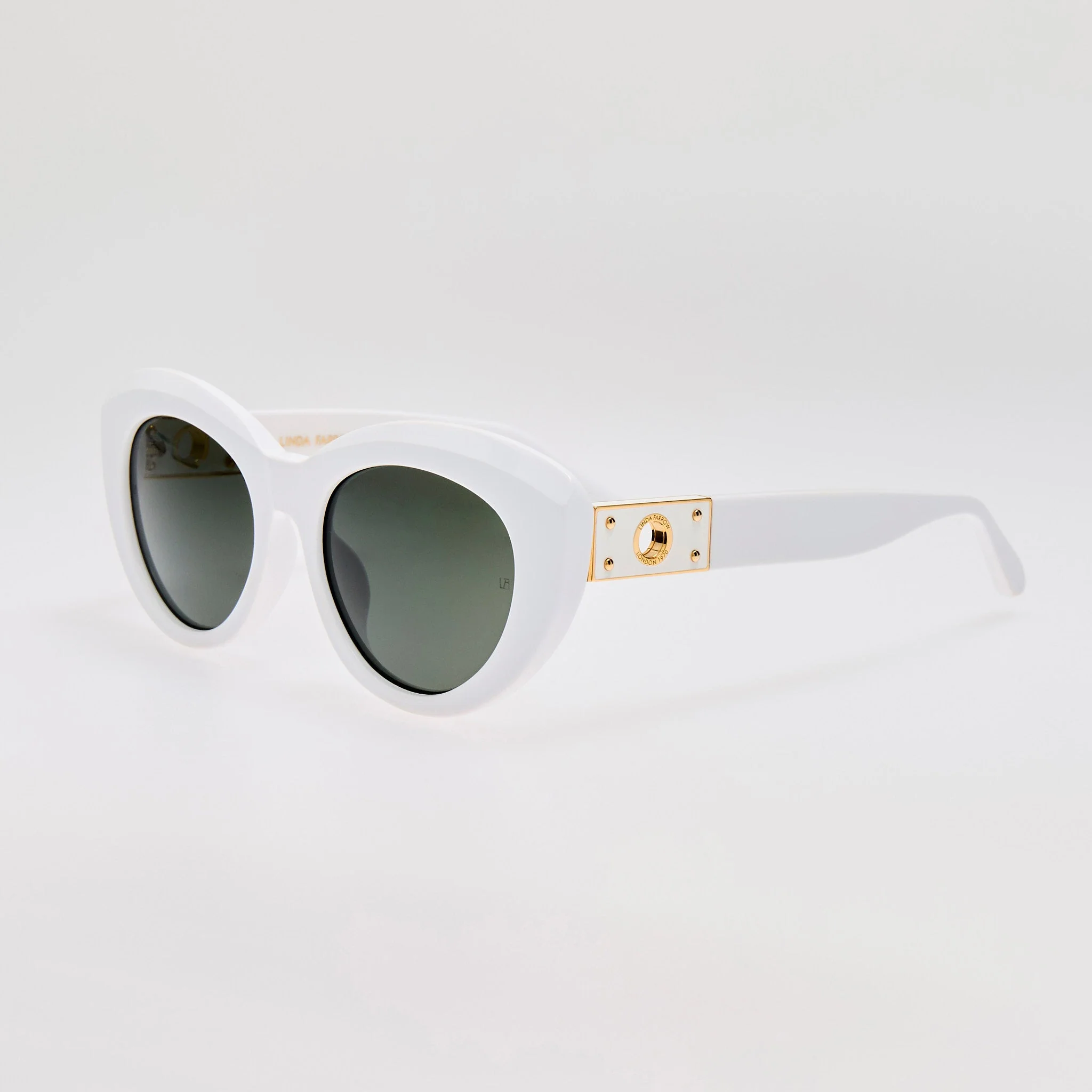 Anna Sunglasses in White - Image 2