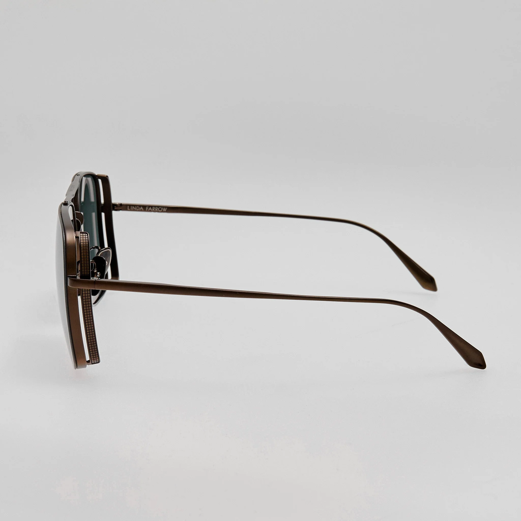 Asher Sunglasses in Matt Black Nickel - Image 4