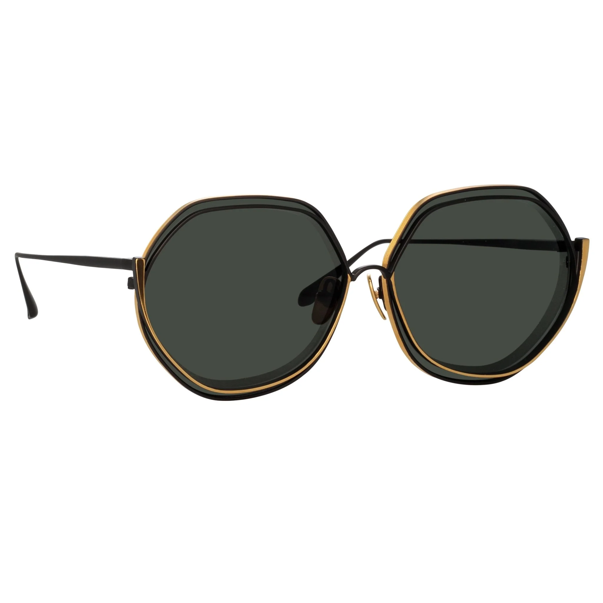 Aspen Sunglasses in Matt Nickel - Image 2