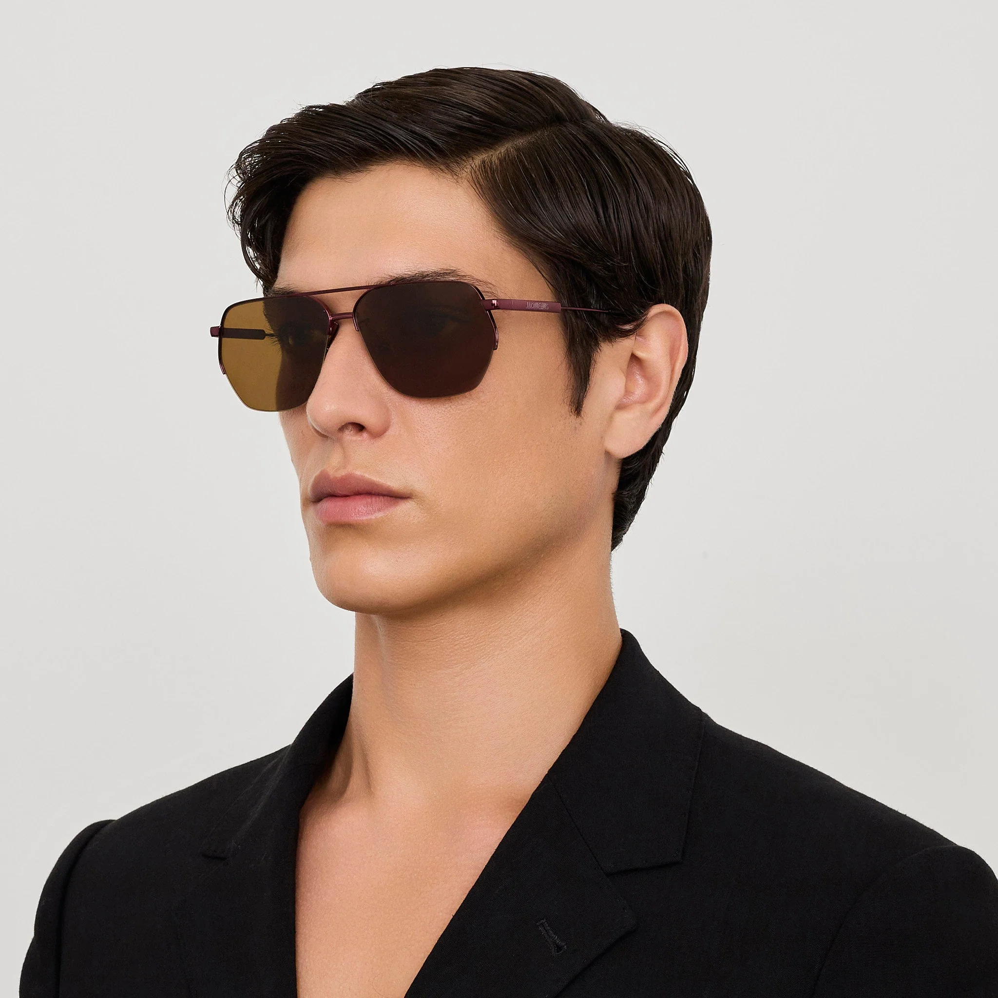 Aviador Sunglasses in Bordeaux - Image 3