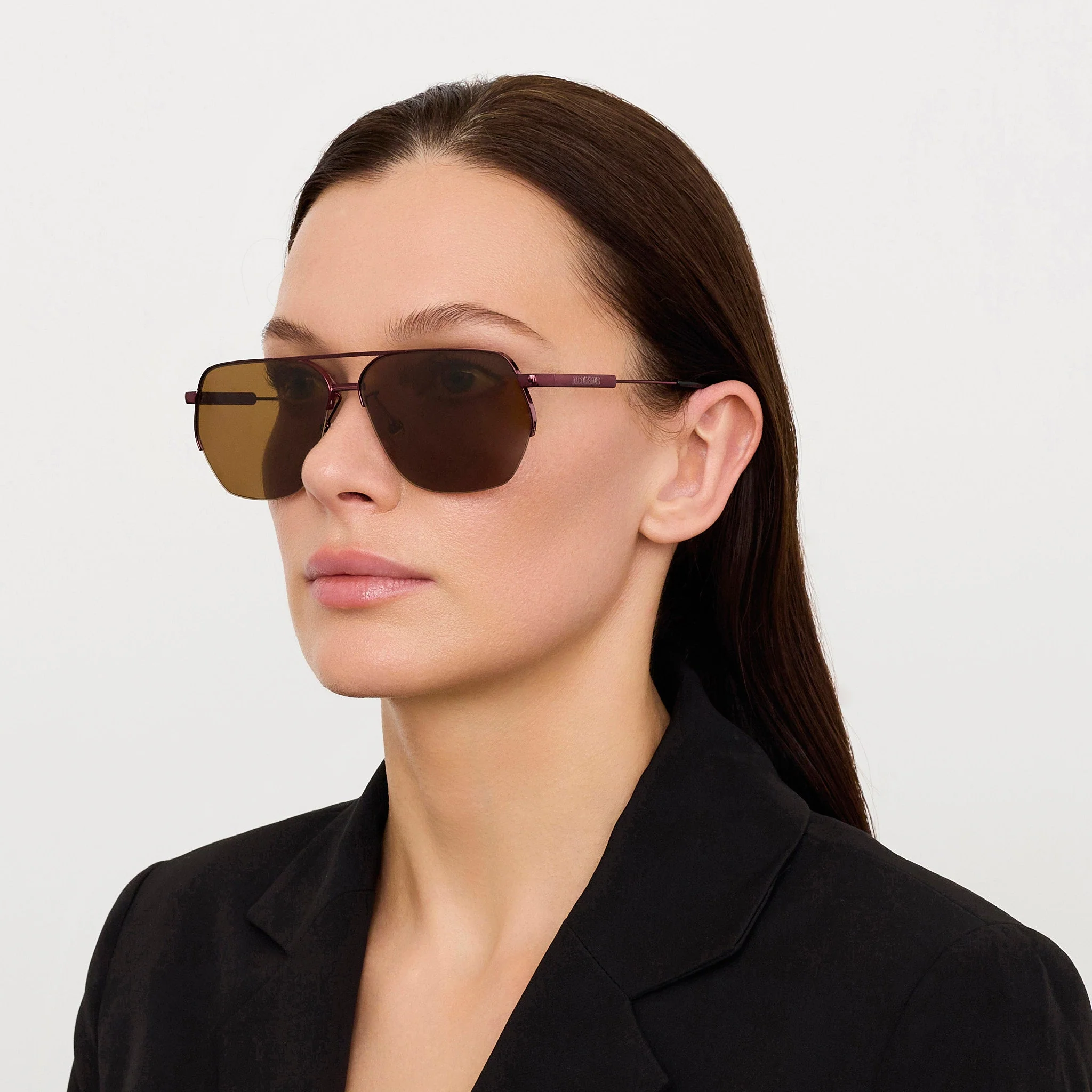 Aviador Sunglasses in Bordeaux - Image 4