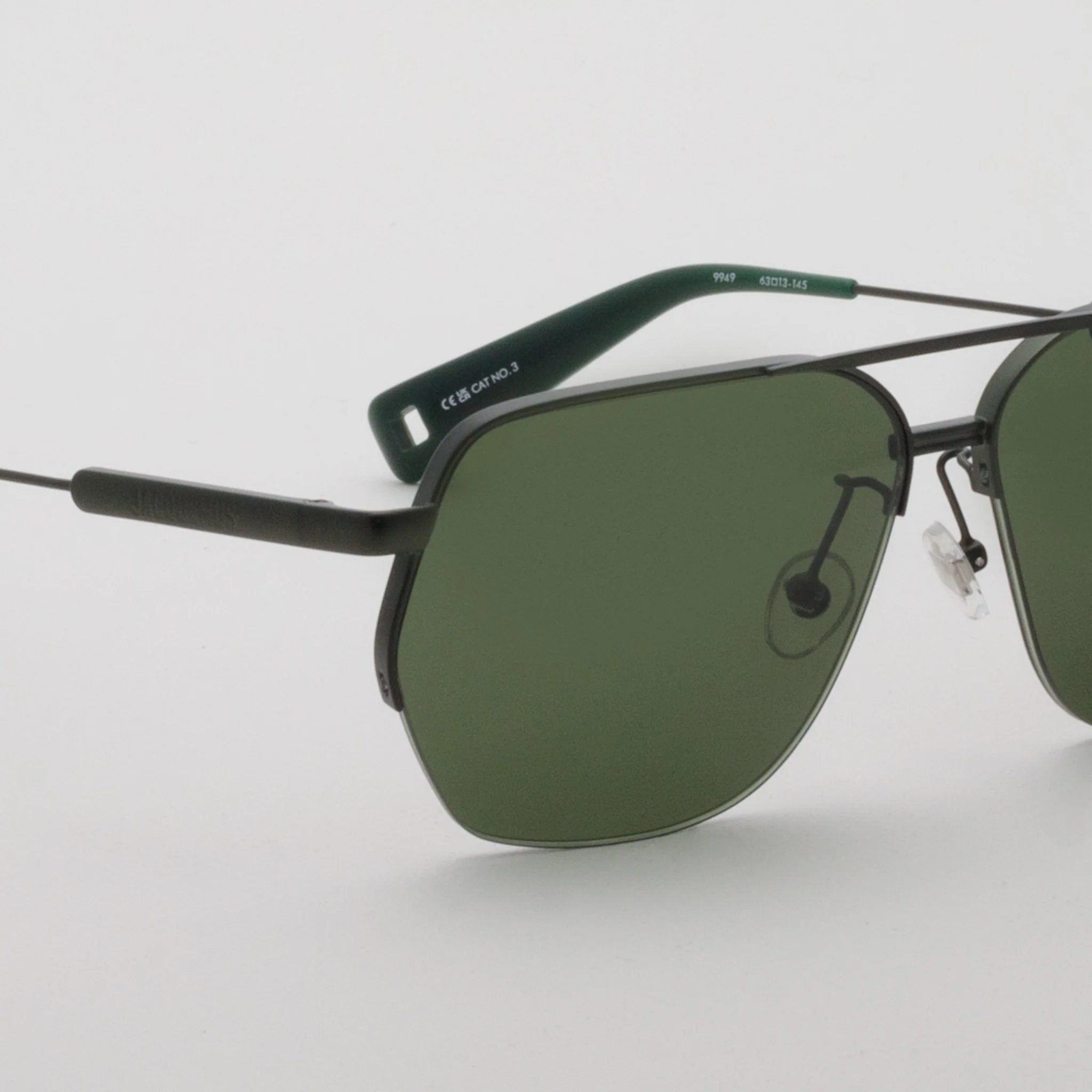 Aviador Sunglasses in Matt Green - Image 3