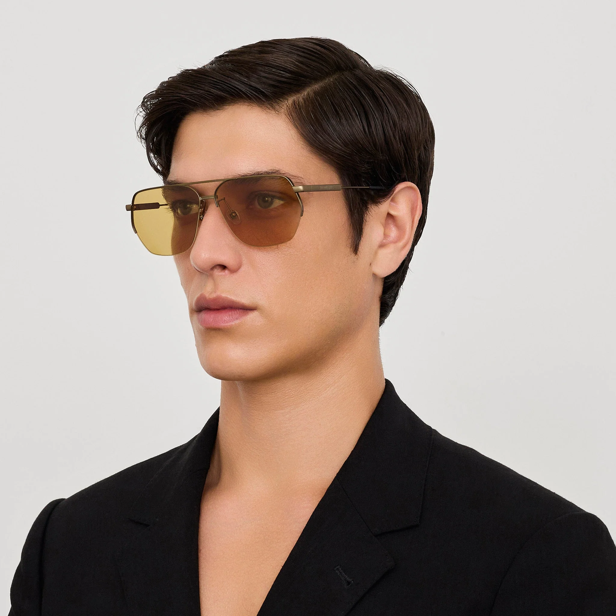 Aviador Sunglasses in Matt Putty - Image 3