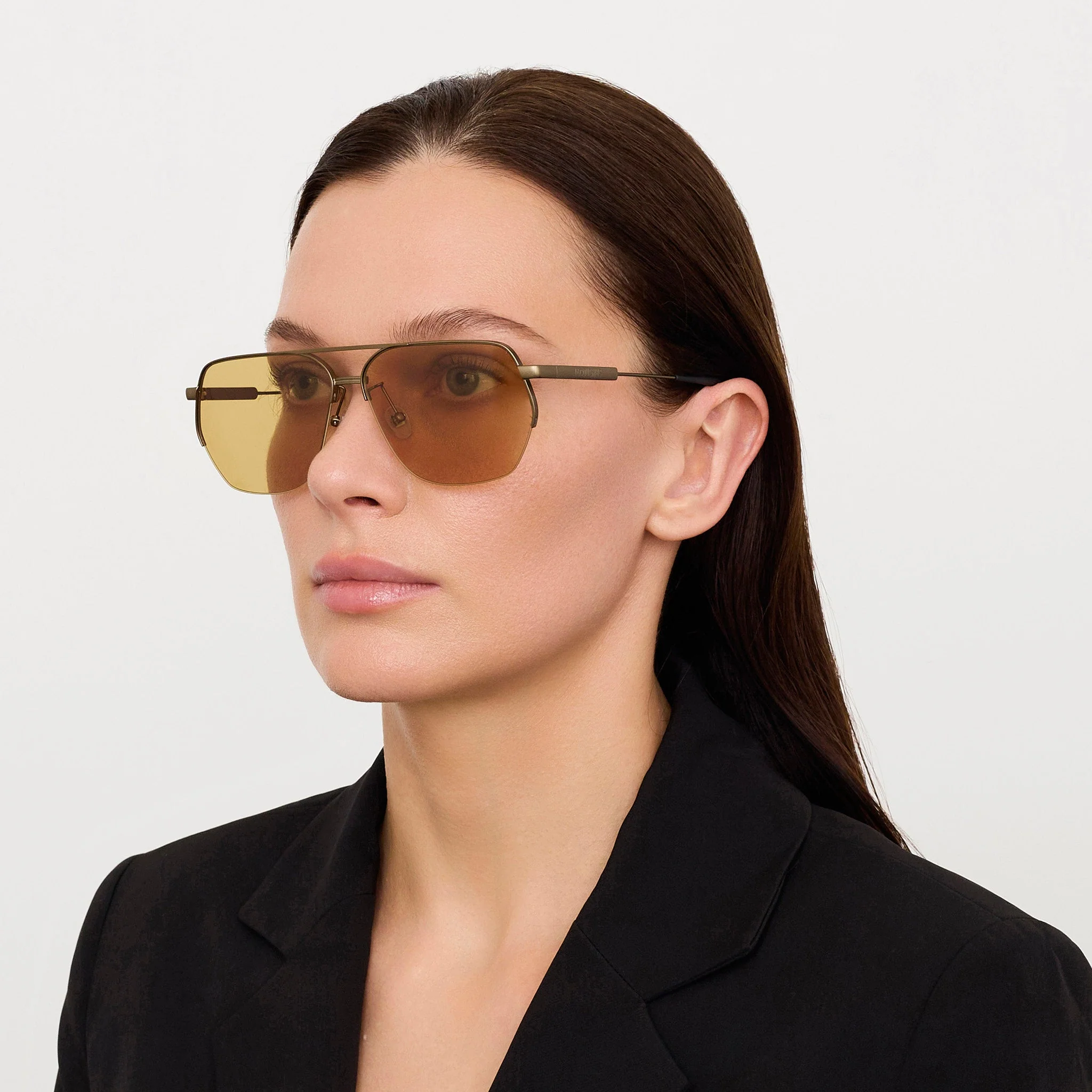 Aviador Sunglasses in Matt Putty - Image 4
