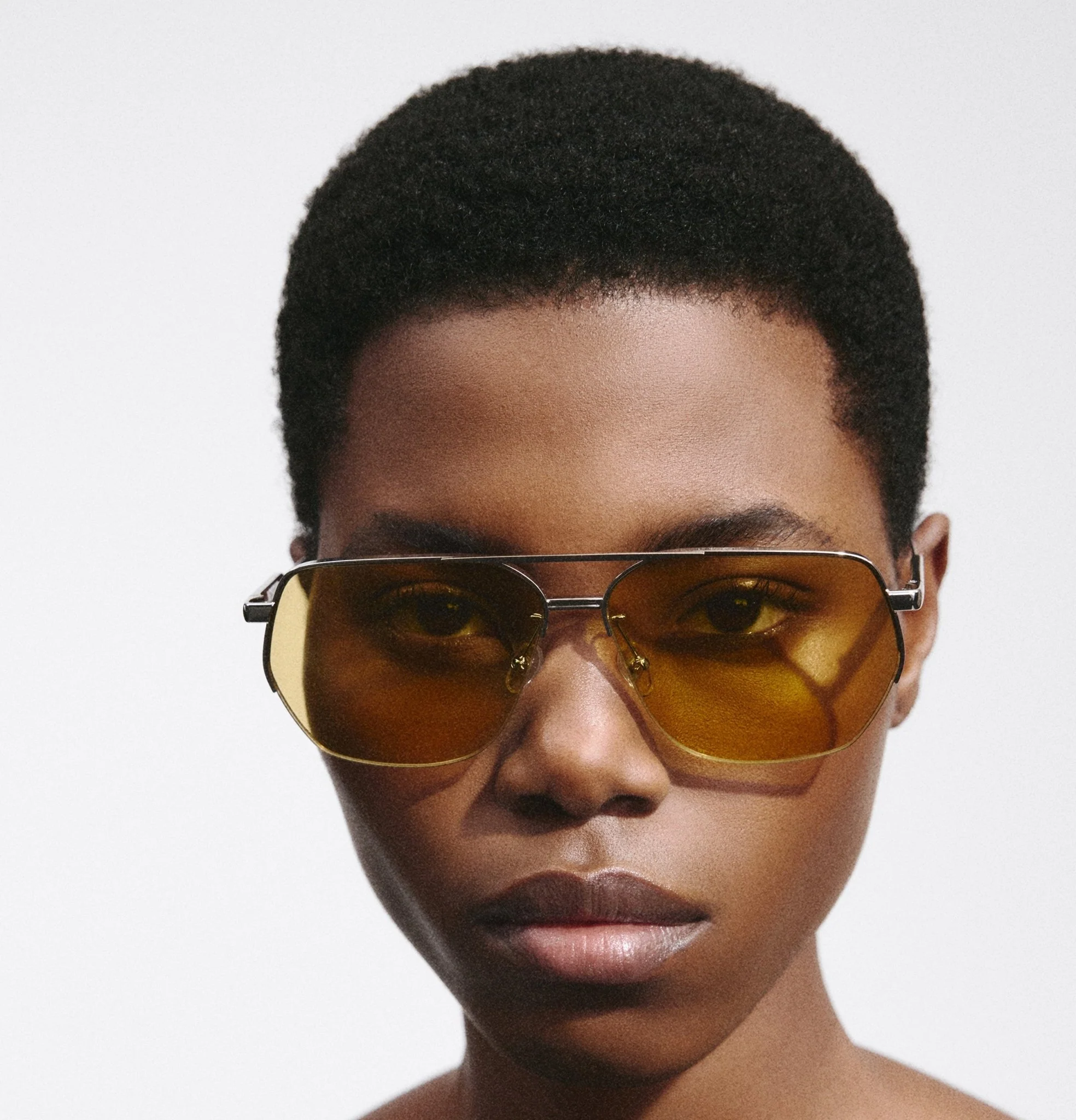 Aviador Sunglasses in Silver - Image 3