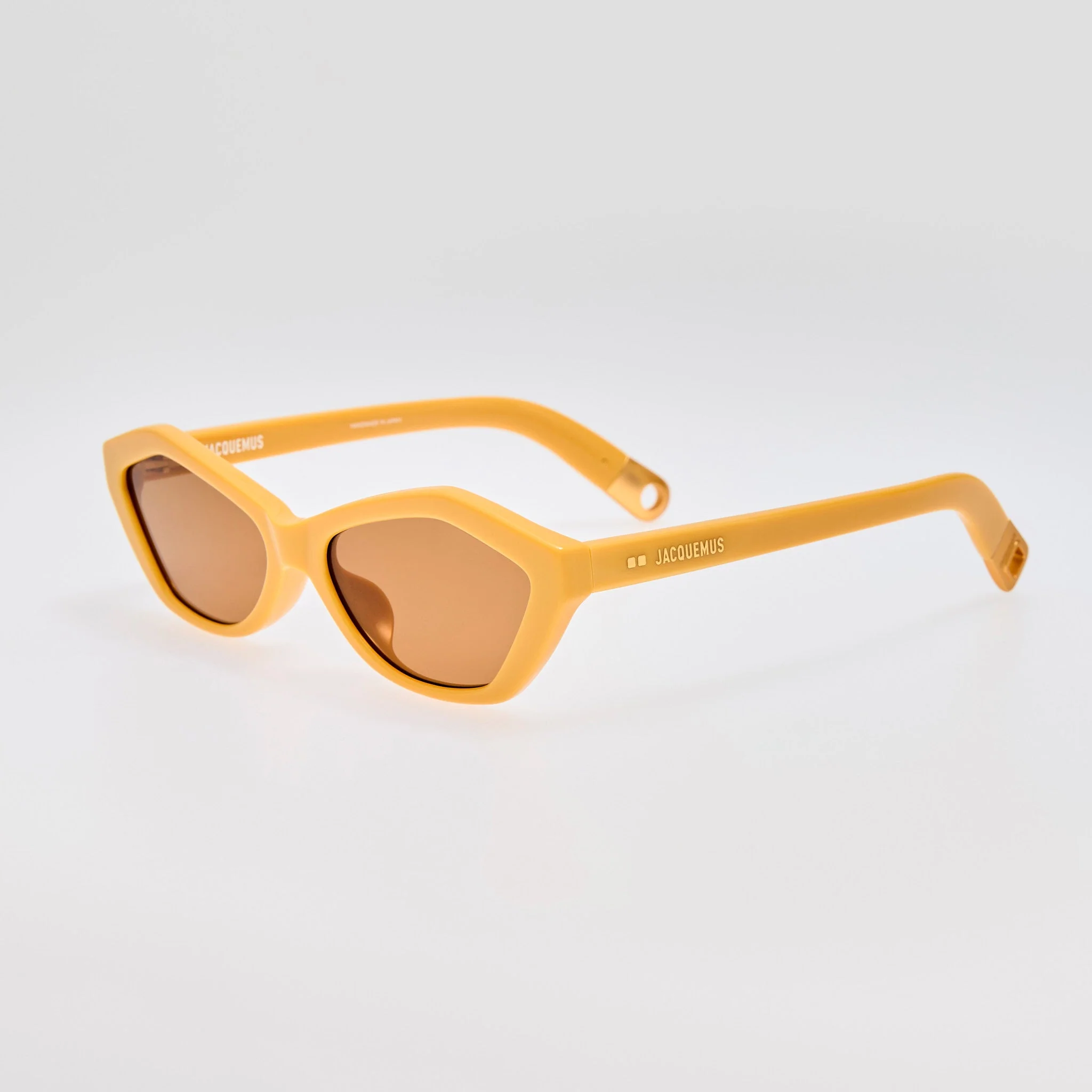 Bambino Angular Sunglasses in Banana - Image 2