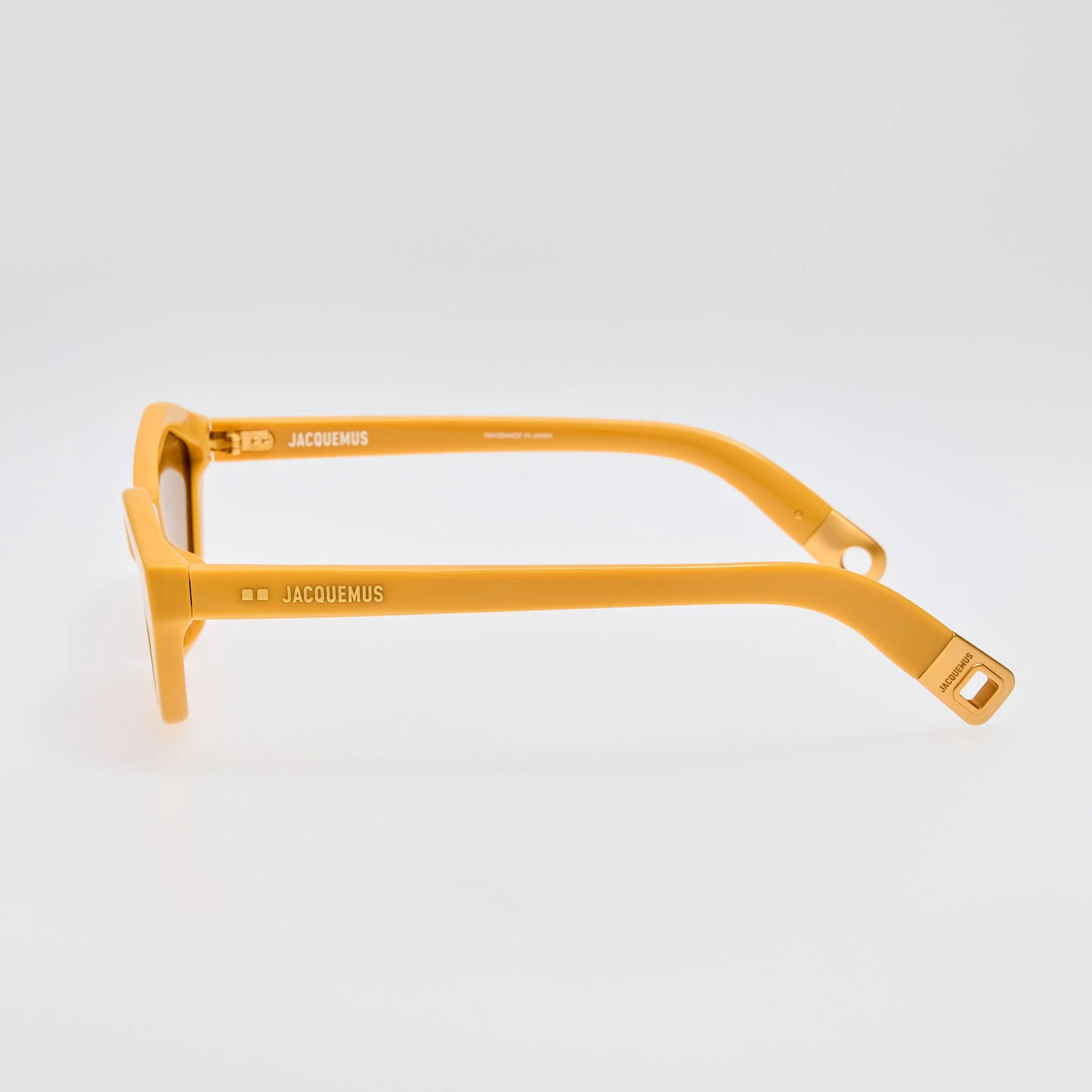 Bambino Angular Sunglasses in Banana - Image 4