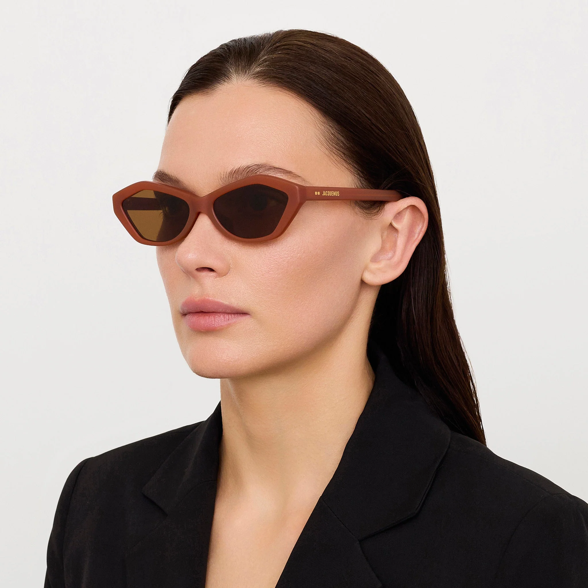 Bambino Sunglasses in Metallic Coffee - Image 3