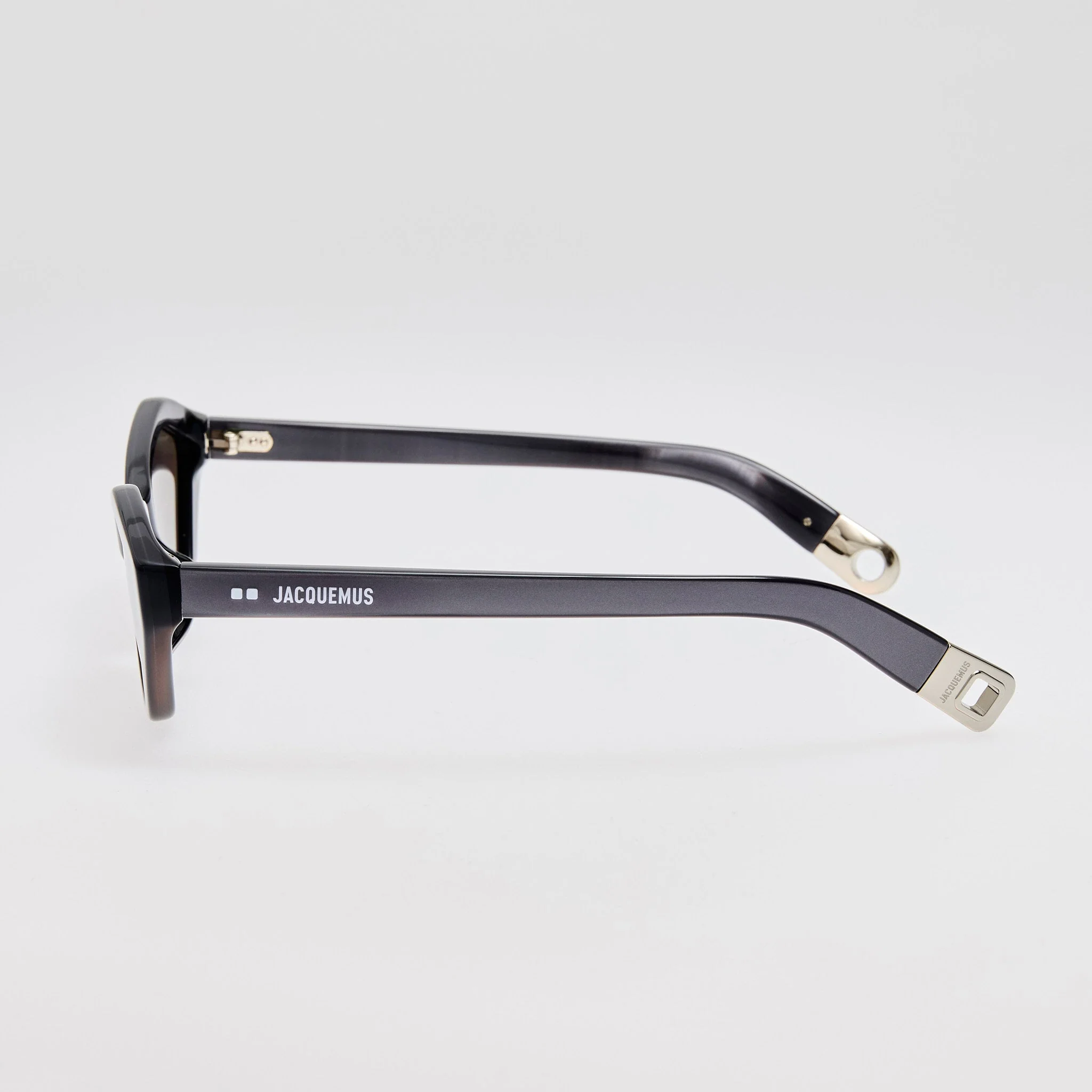 Bambino Sunglasses in Metallic Gunmetal - Image 5