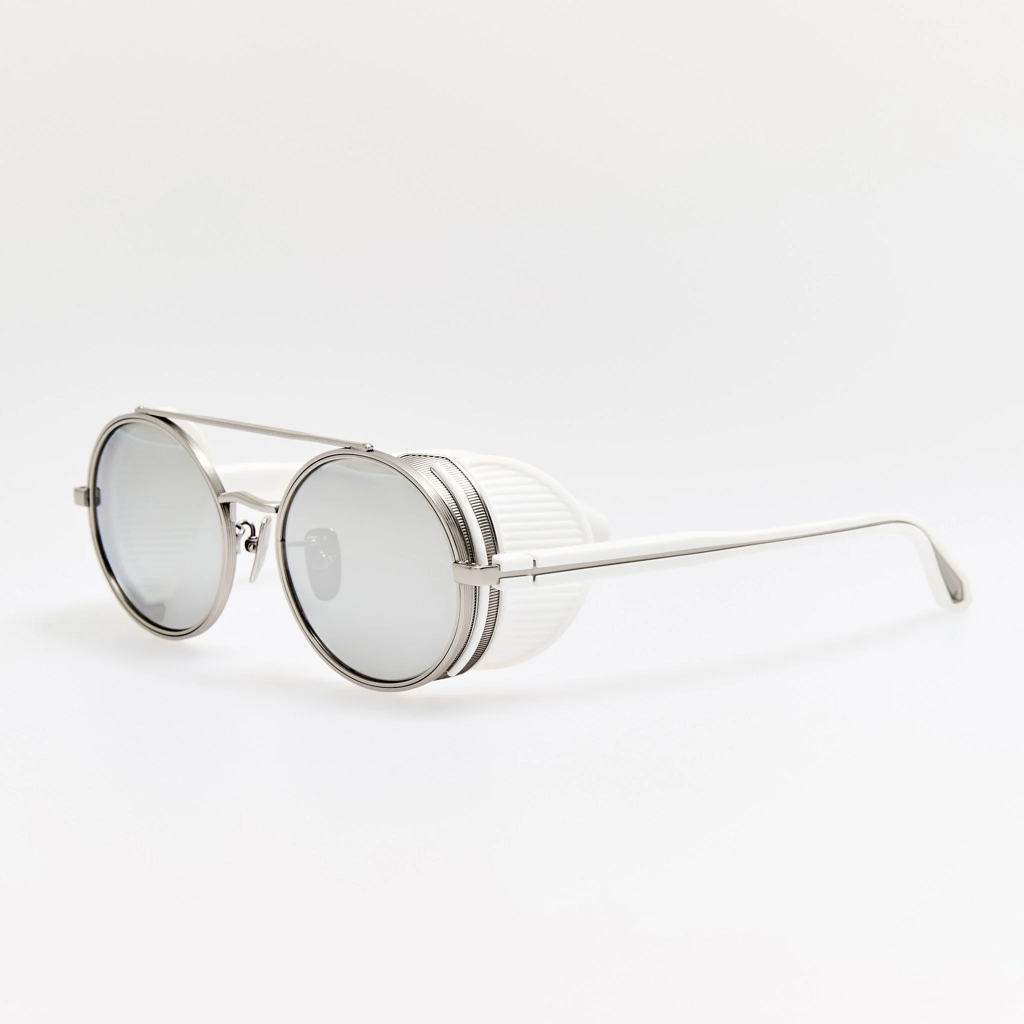 Baret Explorer Sunglasses in 22K White Gold and Platinum - Image 2