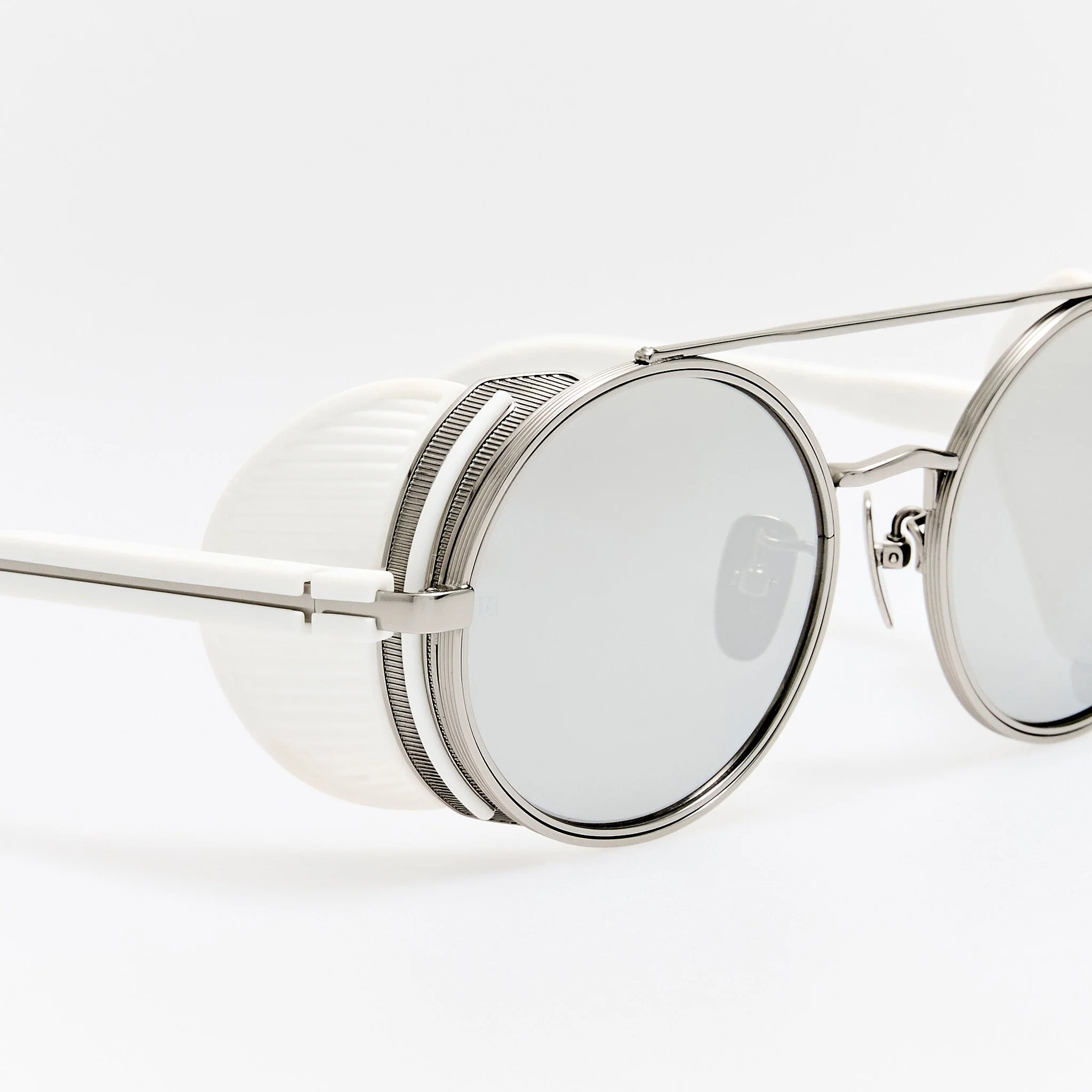 Baret Explorer Sunglasses in 22K White Gold and Platinum - Image 6