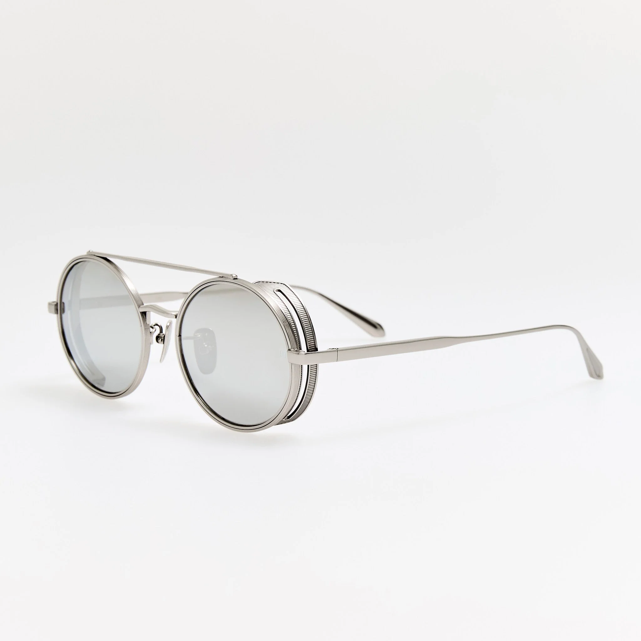 Baret Explorer Sunglasses in 22K White Gold and Platinum - Image 8