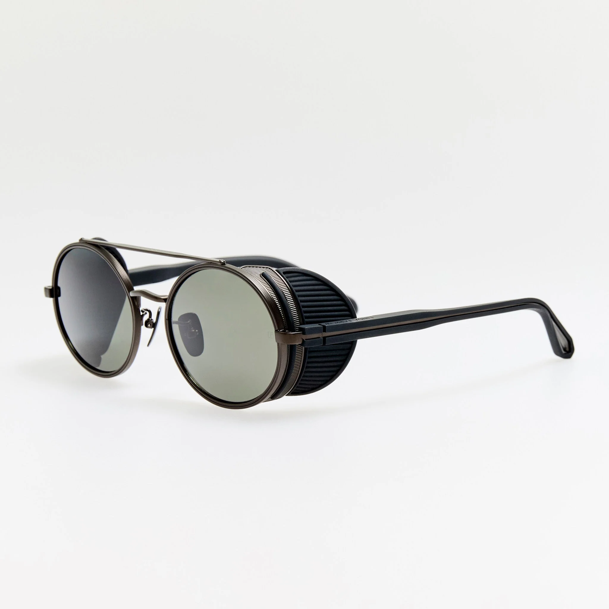 Baret Explorer Sunglasses in Matt Black Nickel - Image 2