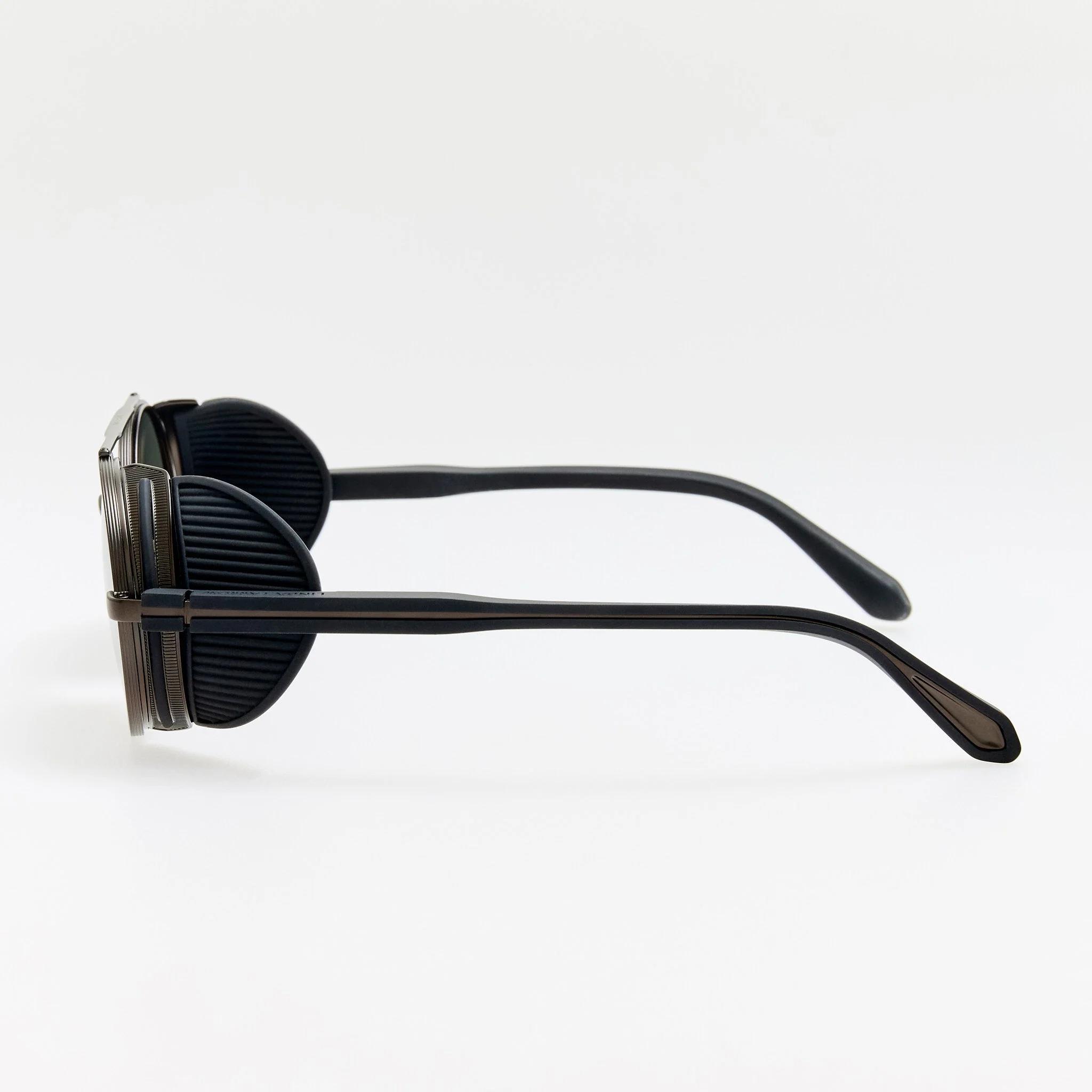 Baret Explorer Sunglasses in Matt Black Nickel - Image 5