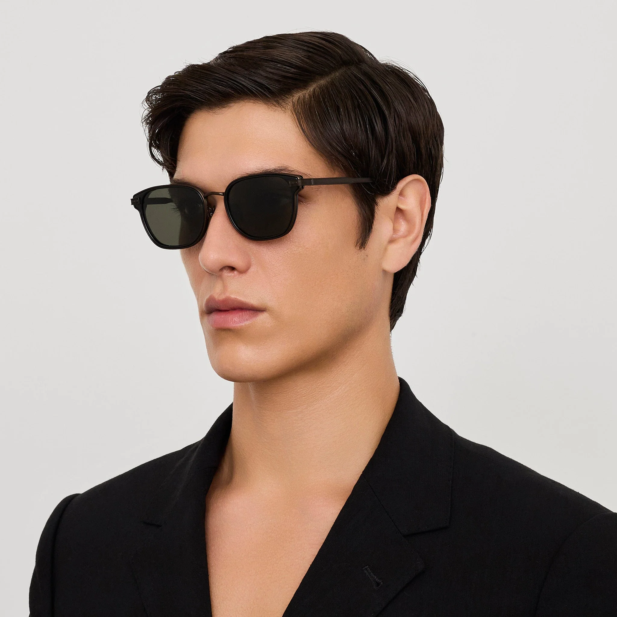 Blakher Sunglasses in Black Matt Nickel - Image 3