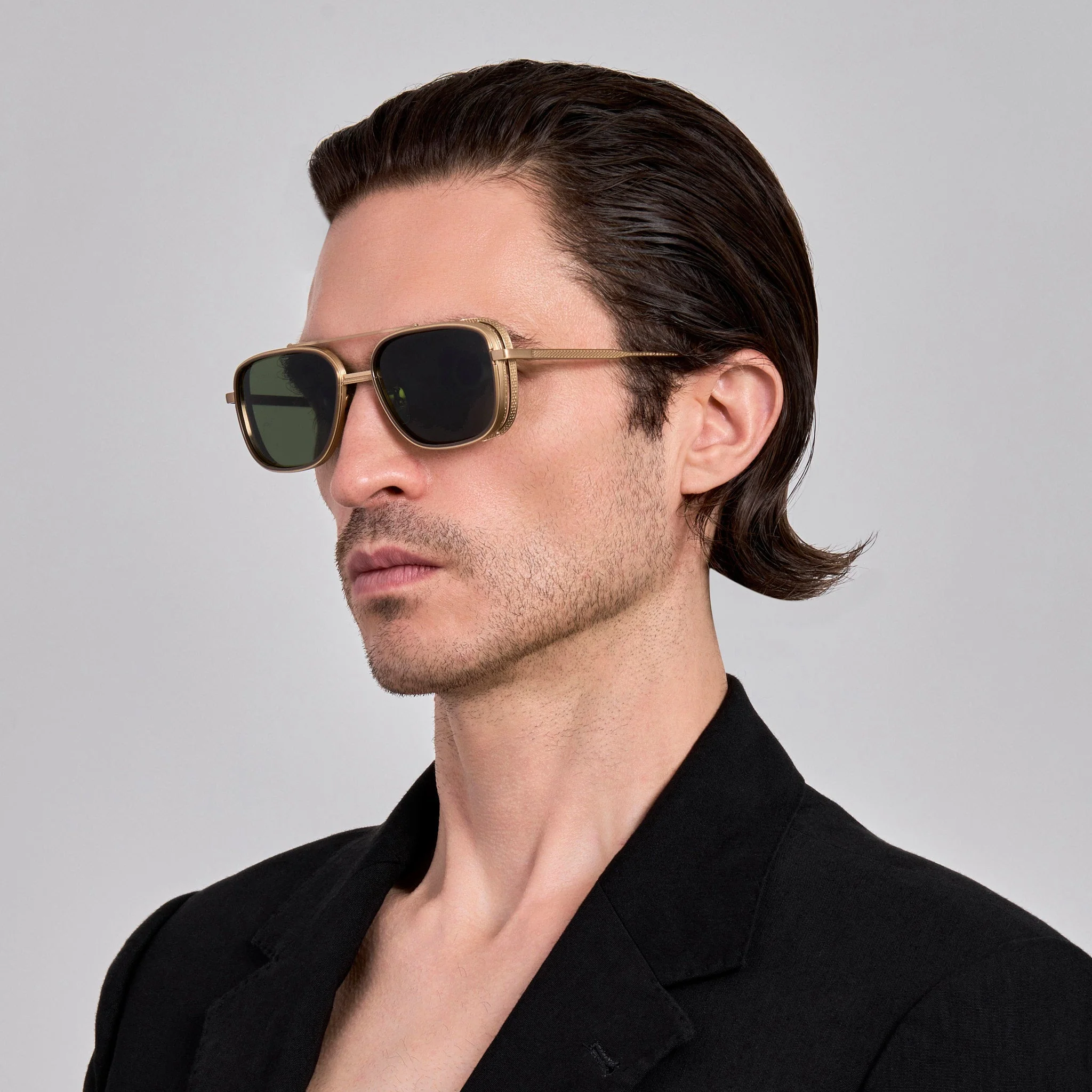 Boyd Explorer Sunglasses in Matt Champagne - Image 10