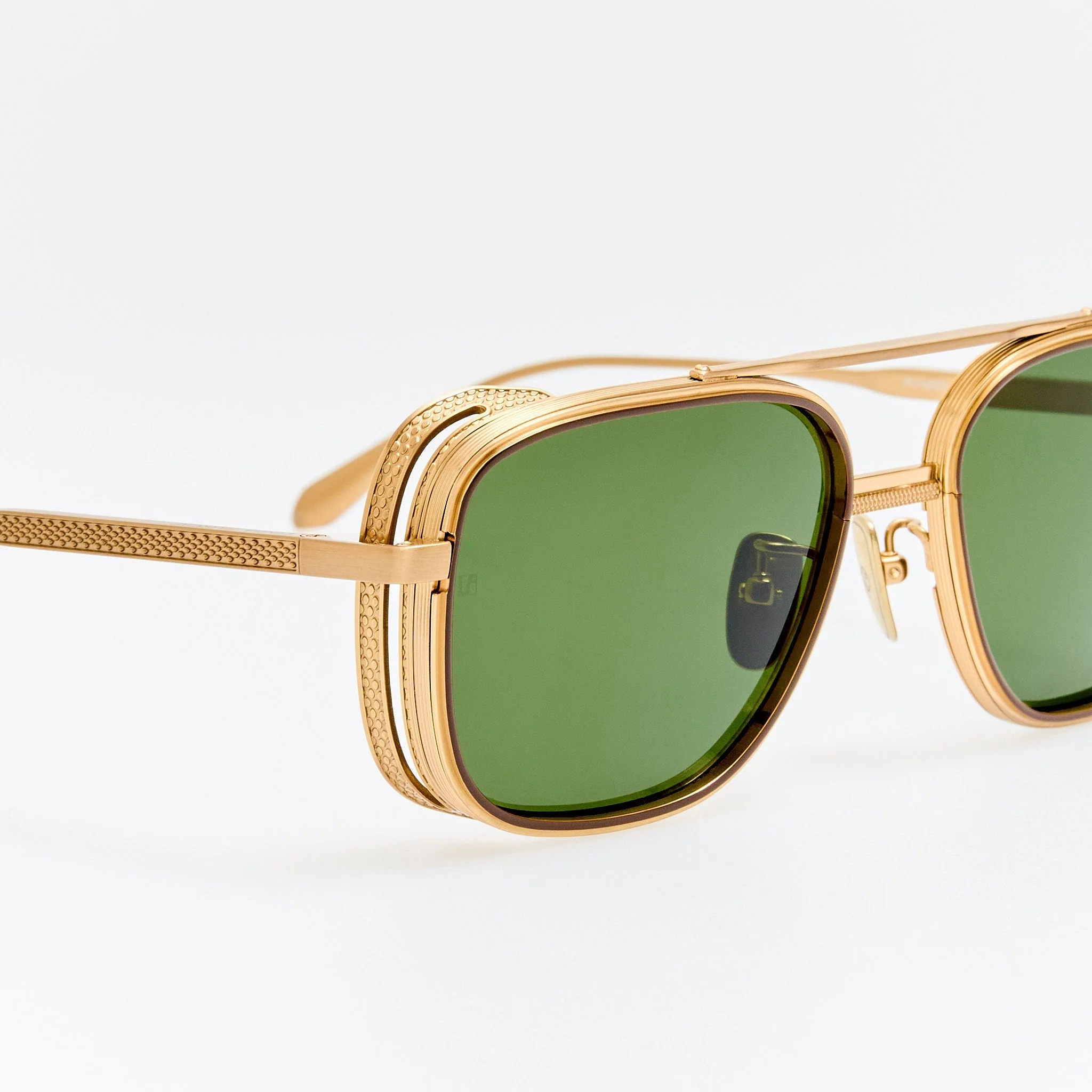 Boyd Explorer Sunglasses in Matt Champagne - Image 12