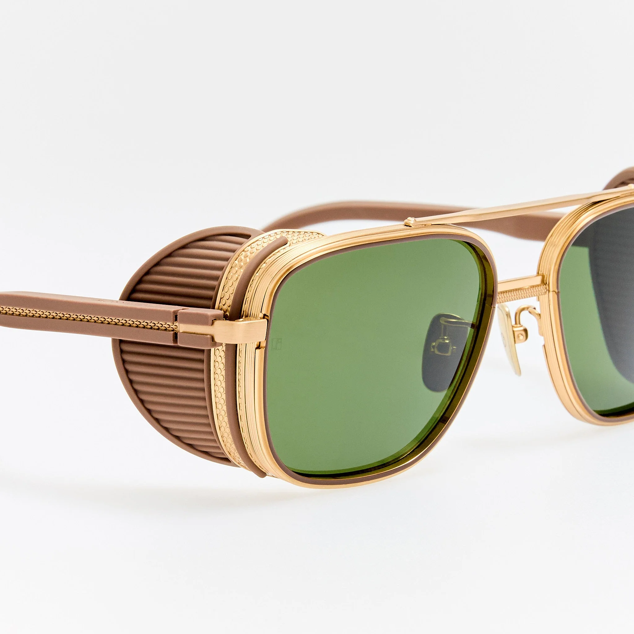 Boyd Explorer Sunglasses in Matt Champagne - Image 6