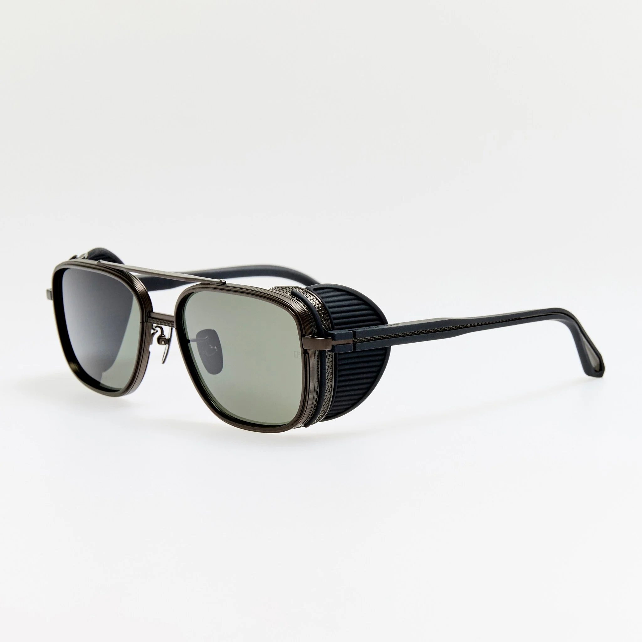 Boyd Explorer Sunglasses in Matt Black Nickel - Image 2