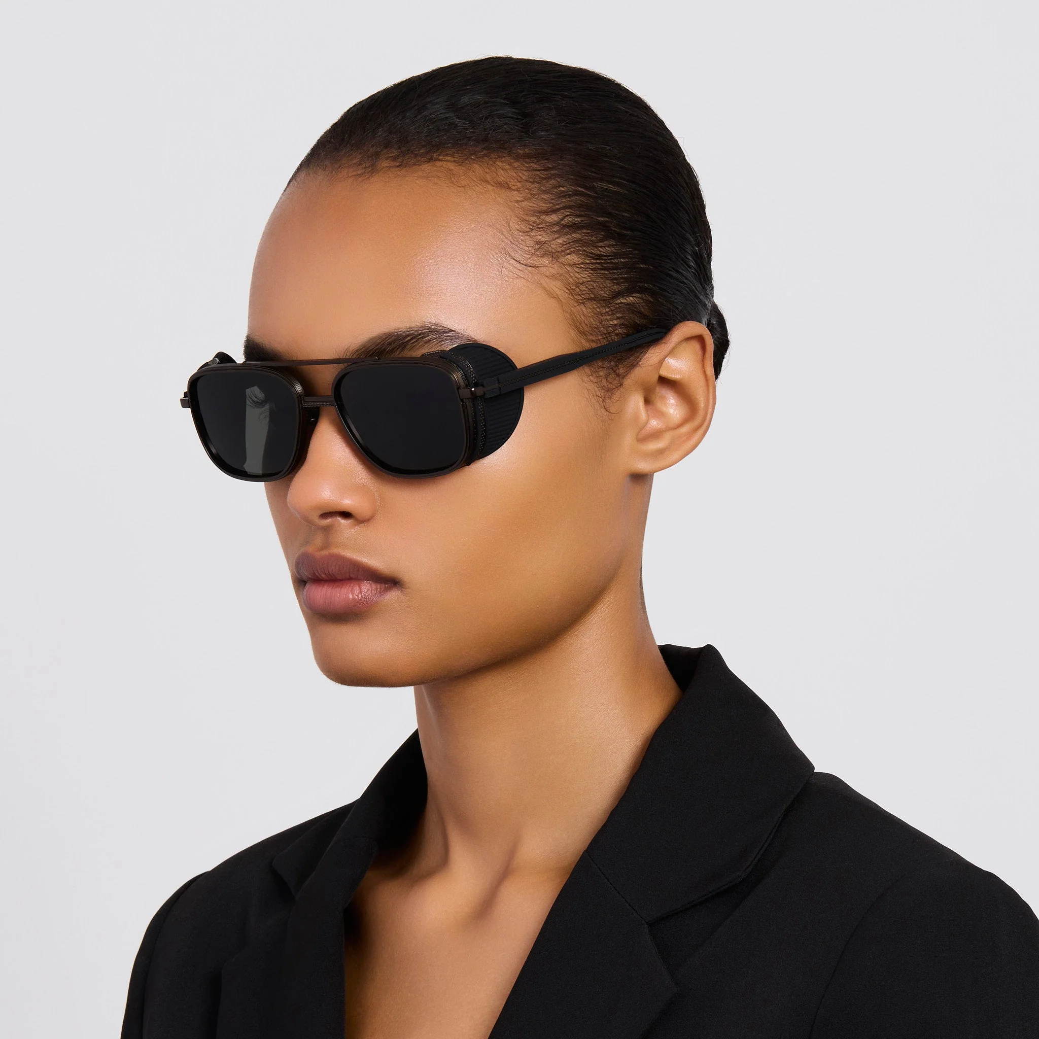 Boyd Explorer Sunglasses in Matt Black Nickel - Image 4