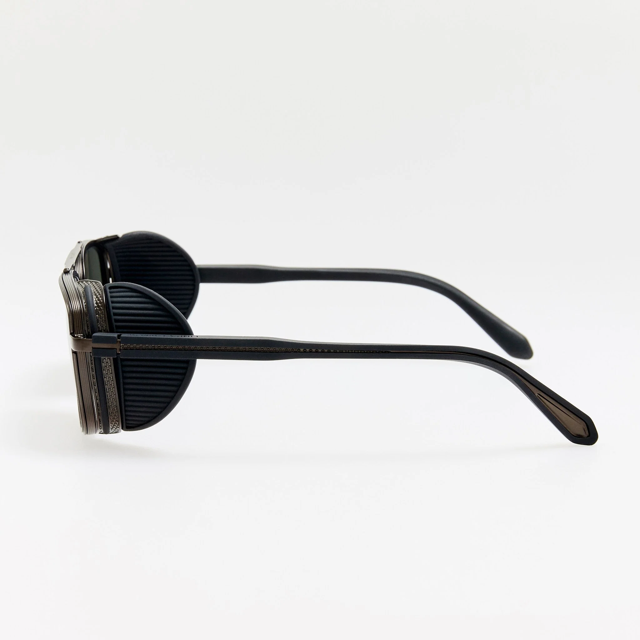 Boyd Explorer Sunglasses in Matt Black Nickel - Image 5