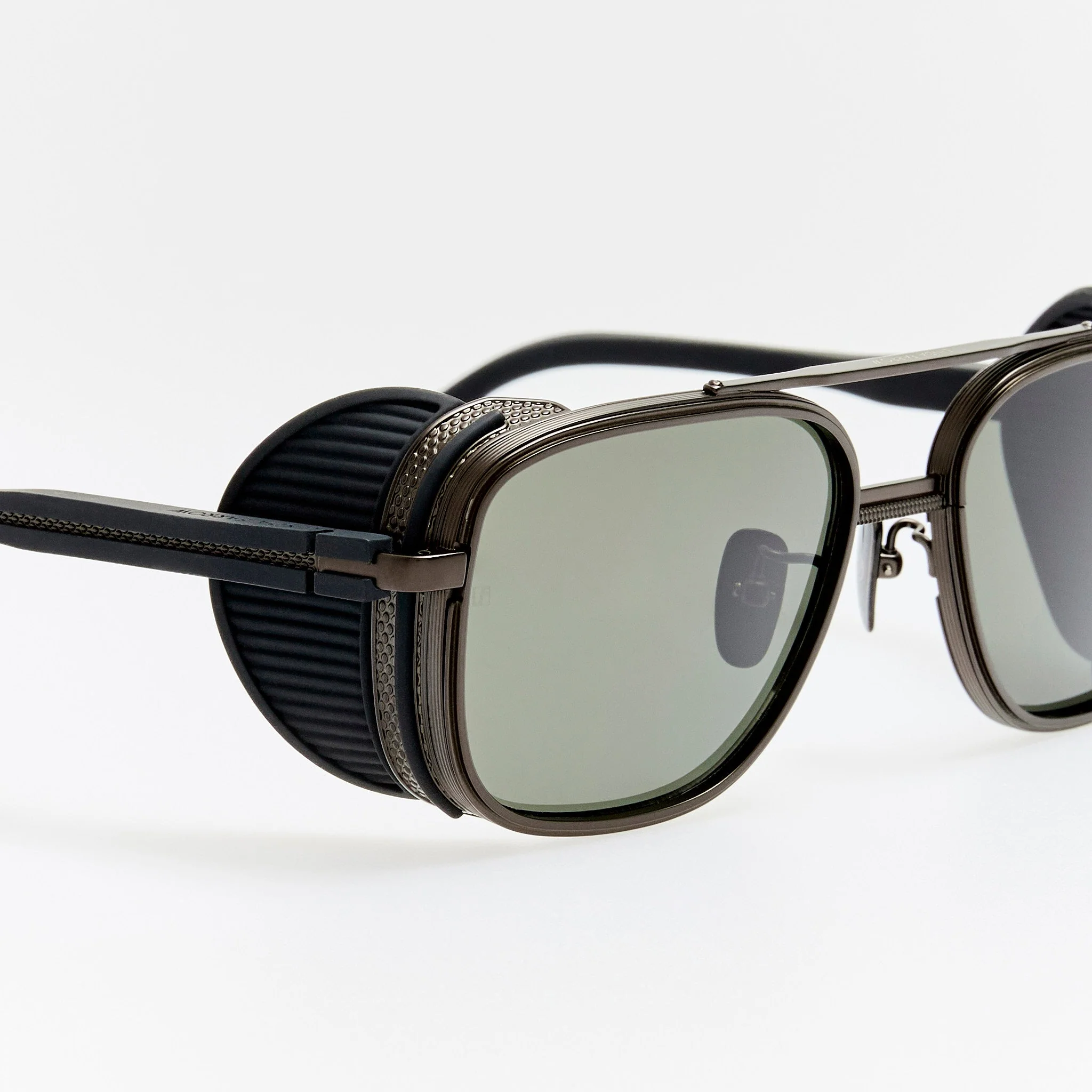 Boyd Explorer Sunglasses in Matt Black Nickel - Image 6