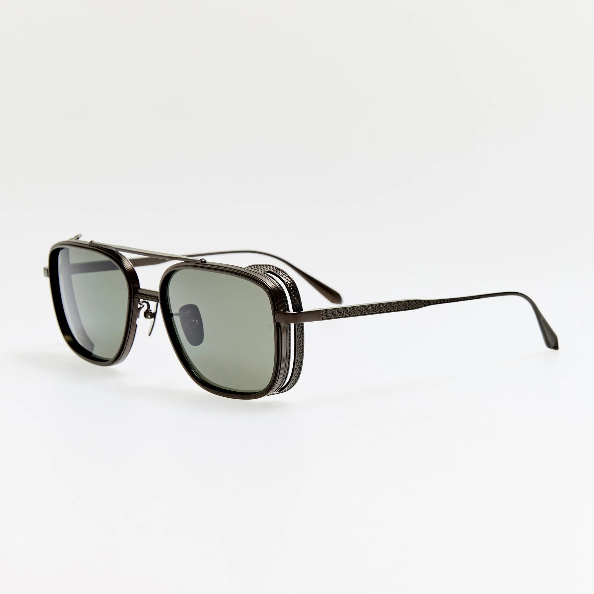 Boyd Explorer Sunglasses in Matt Black Nickel - Image 8