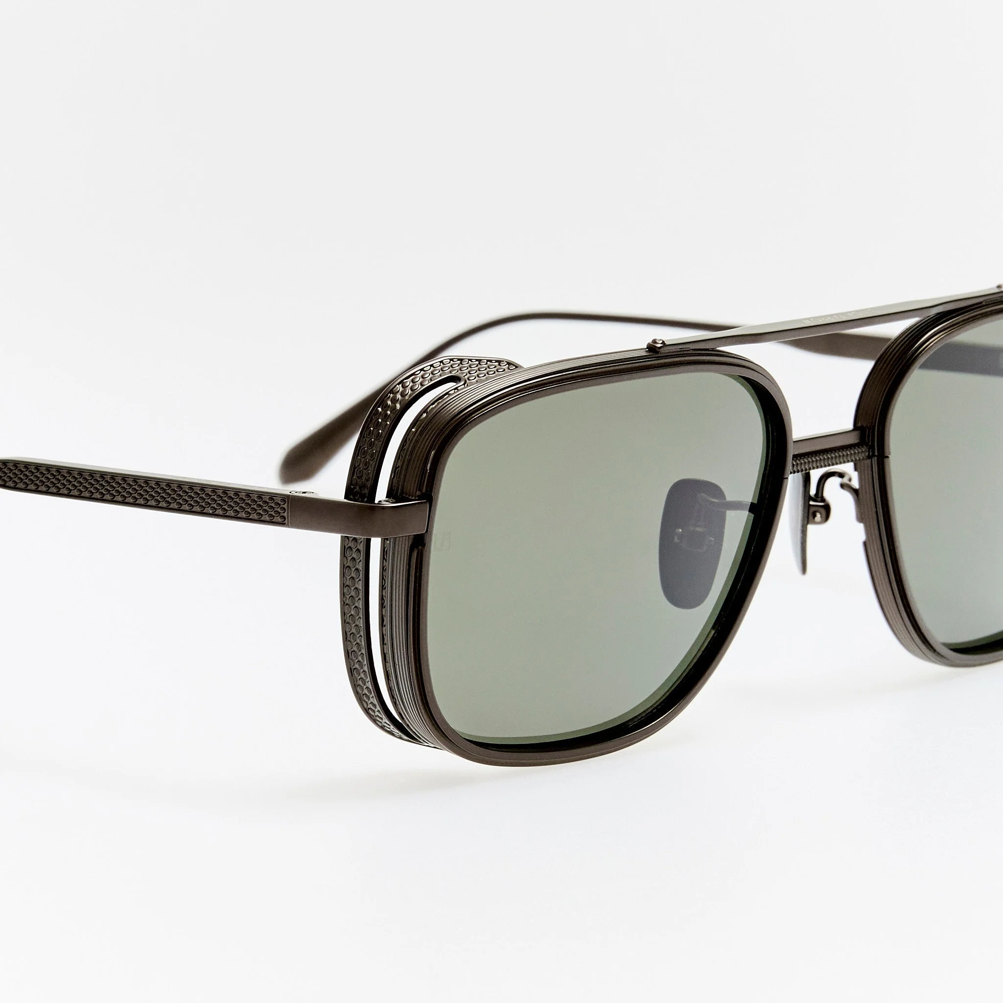Boyd Explorer Sunglasses in Matt Black Nickel - Image 9