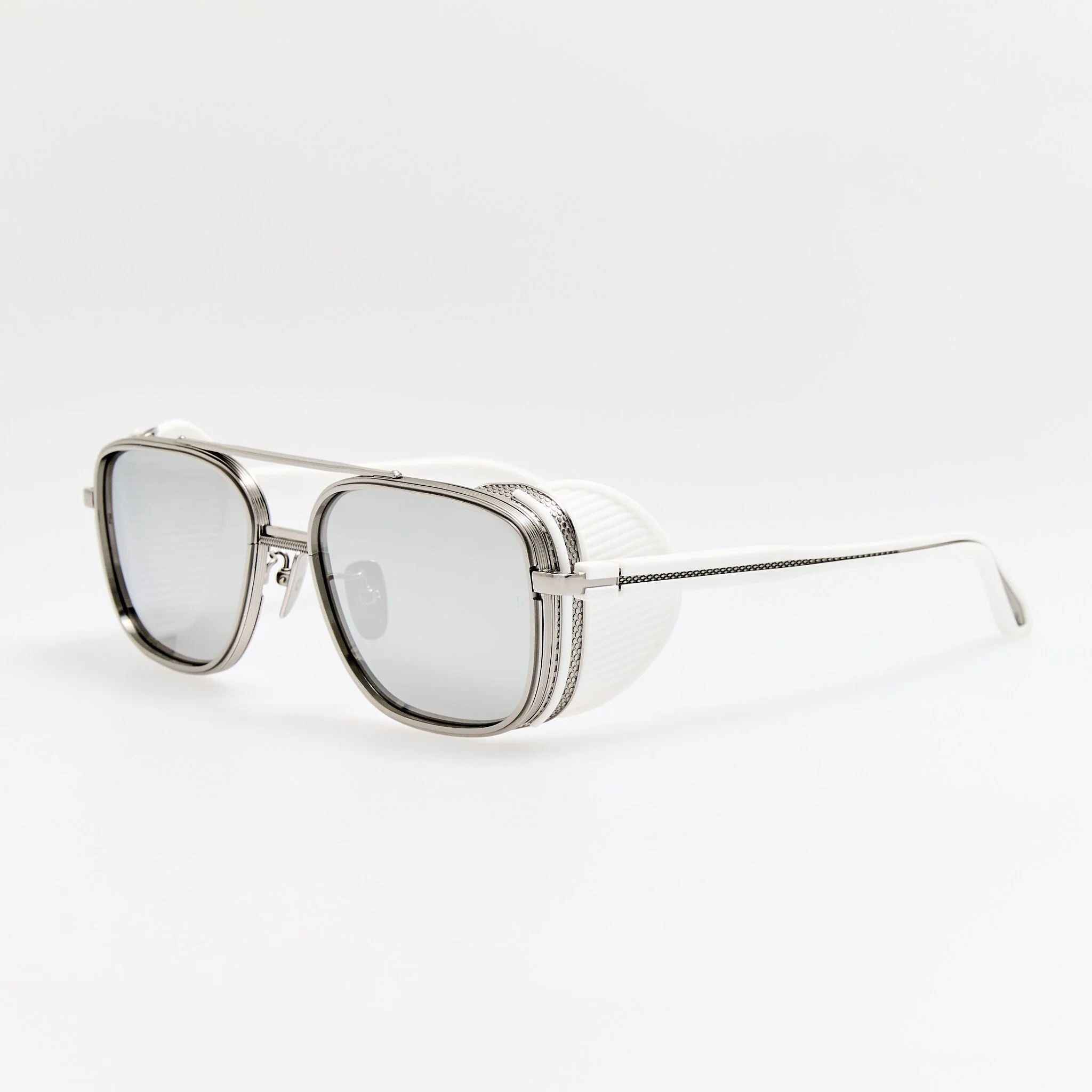 Boyd Explorer Sunglasses in 22K White Gold and Platinum - Image 2