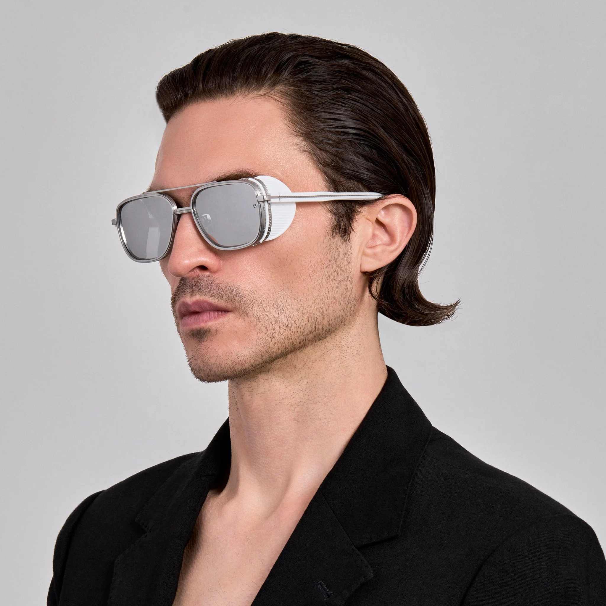 Boyd Explorer Sunglasses in 22K White Gold and Platinum - Image 4
