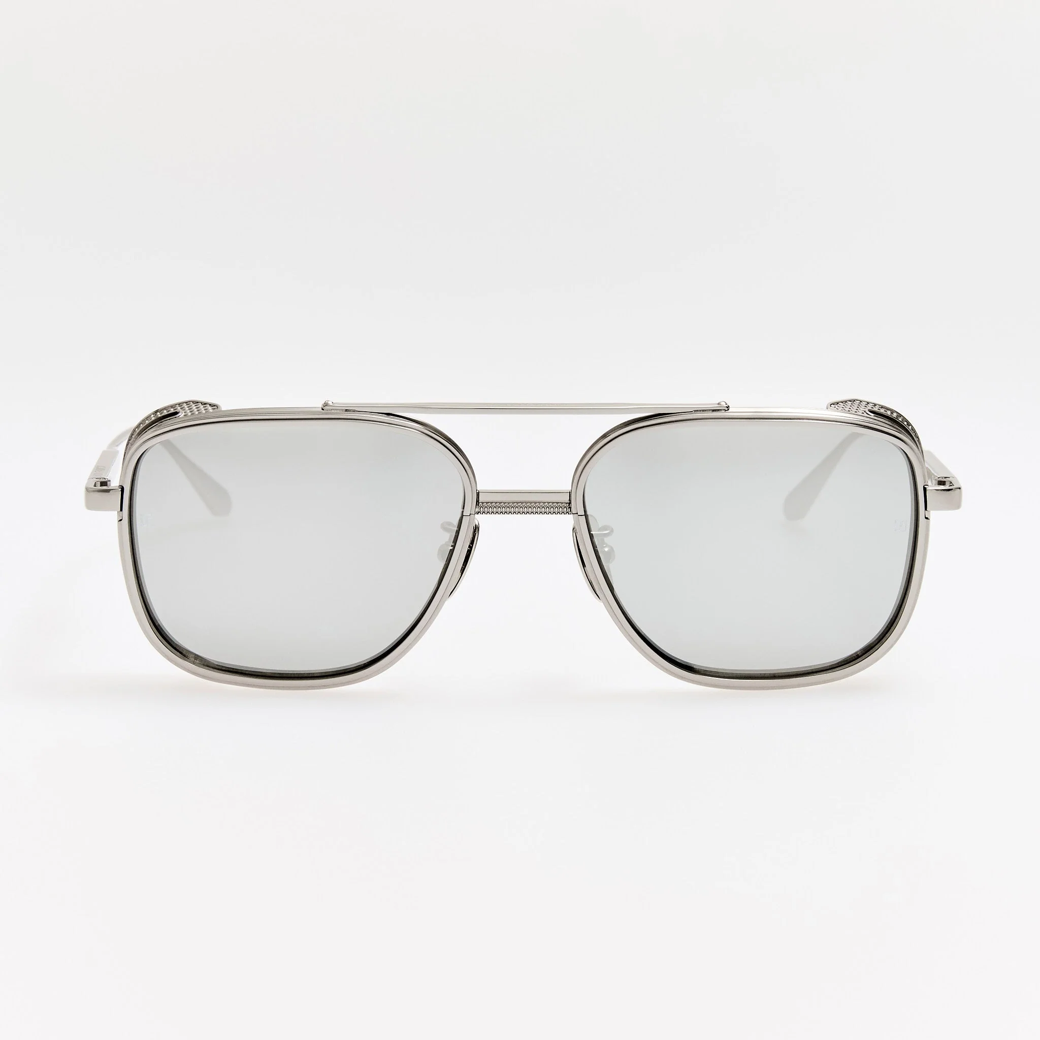 Boyd Explorer Sunglasses in 22K White Gold and Platinum - Image 7