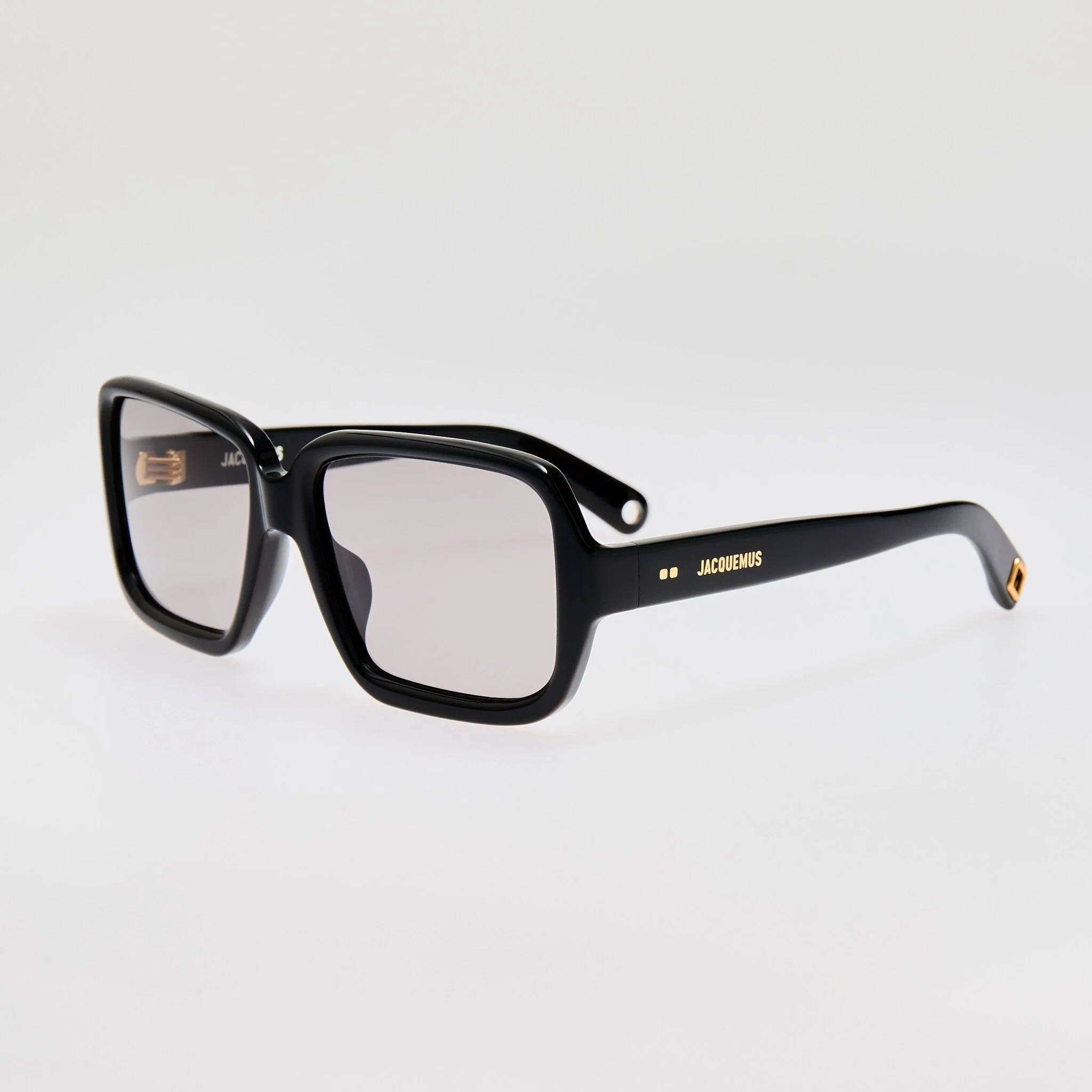 Cabana Oversize Sunglasses in Black - Image 2