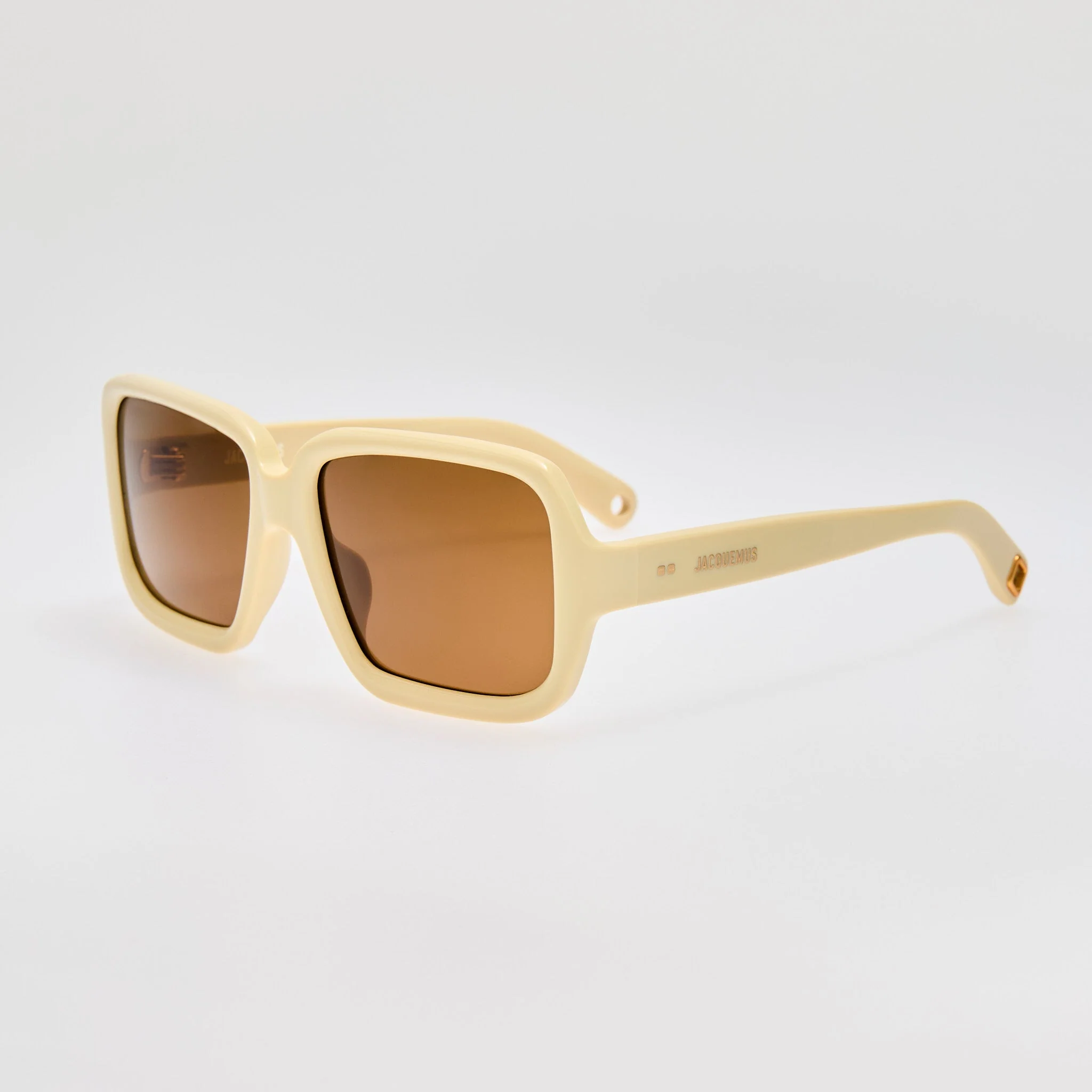Cabana Oversize Sunglasses in Sand - Image 2