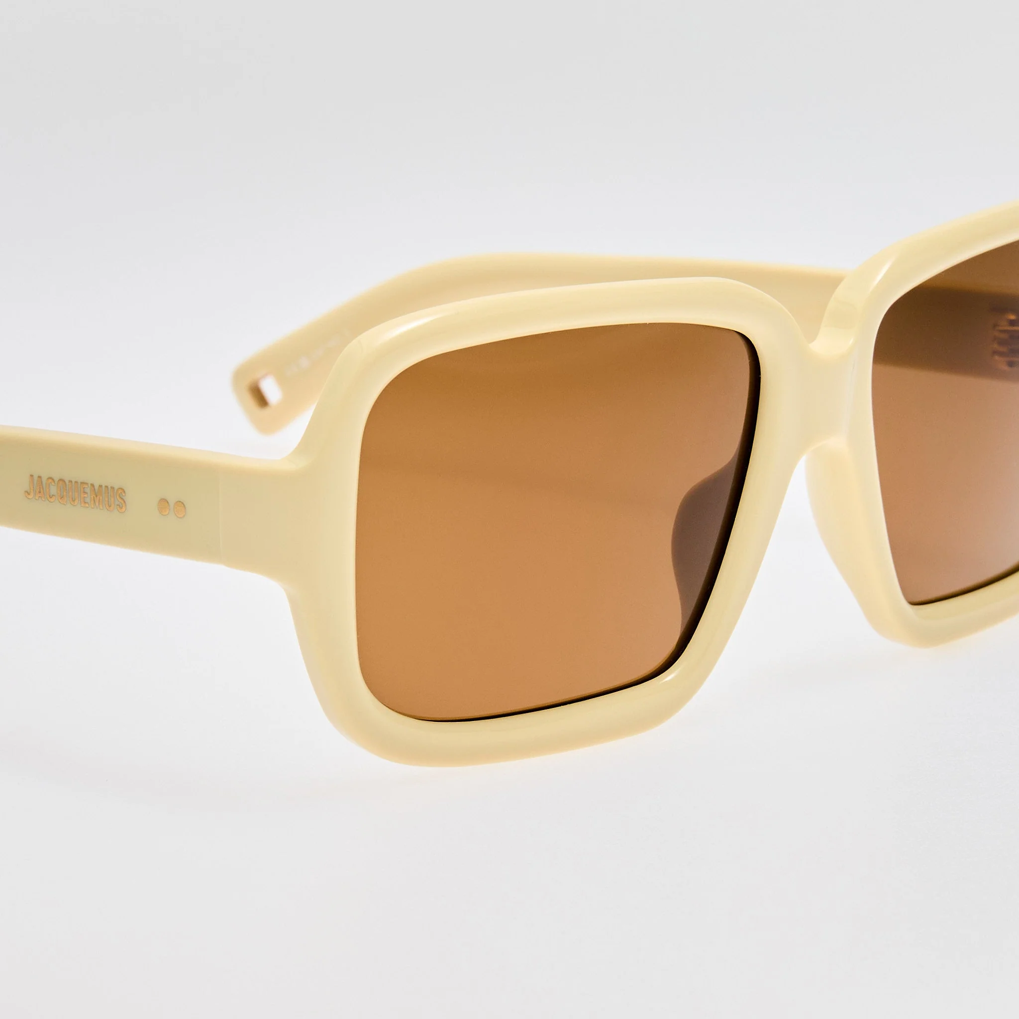 Cabana Oversize Sunglasses in Sand - Image 4