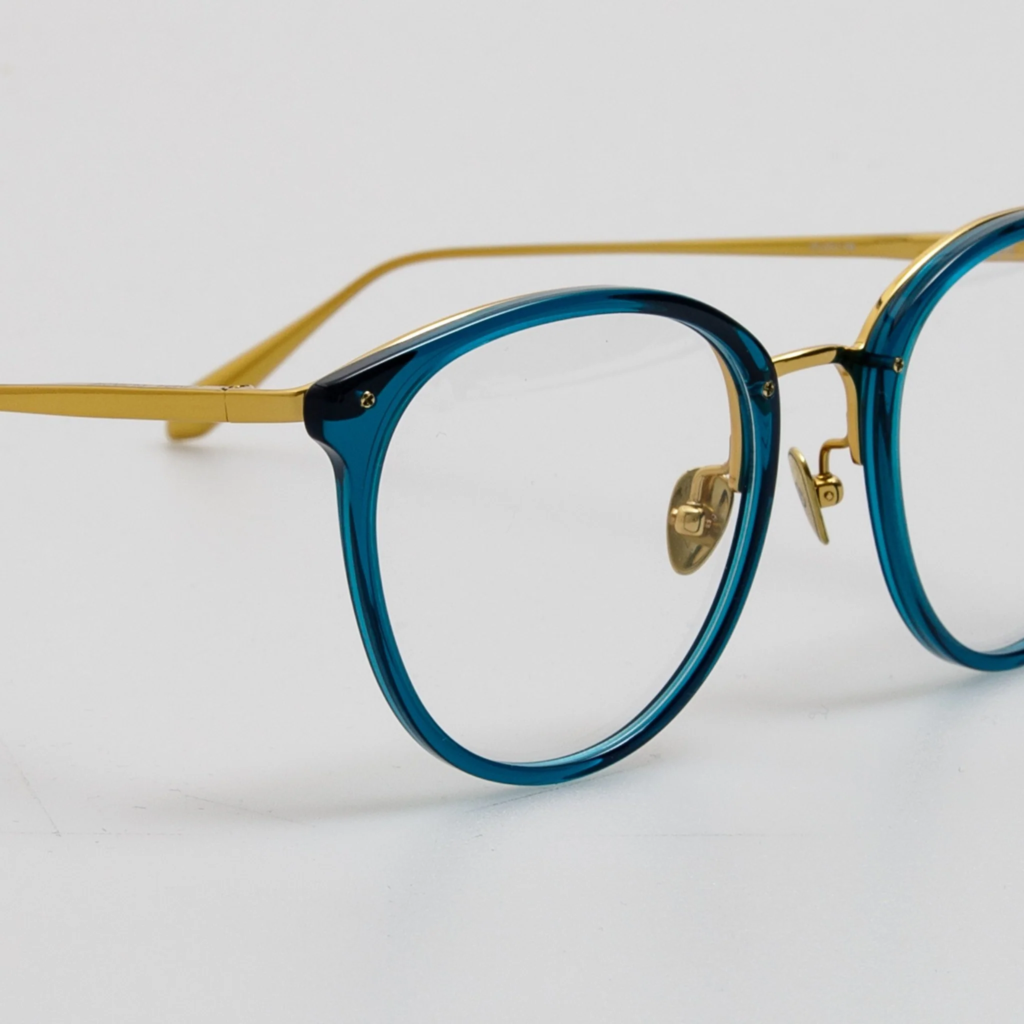 Calthorpe Optical Frame in Aqua - Image 5
