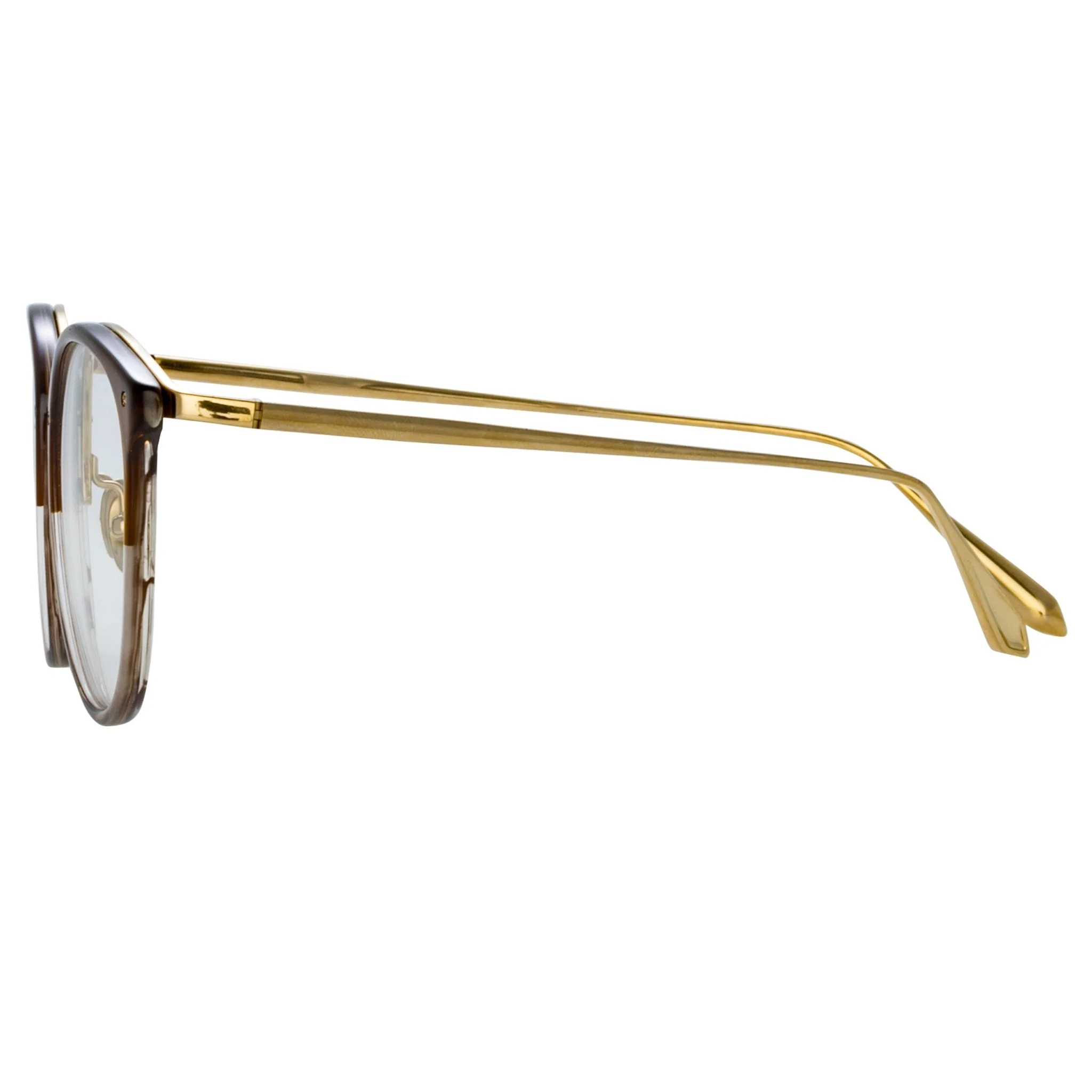 Calthorpe Optical Frame in Caramel Horn - Image 4
