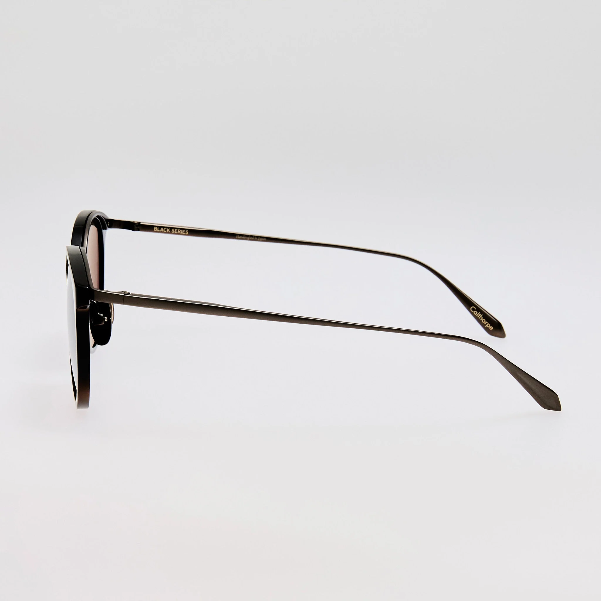 Calthorpe Sunglasses in Buffalo Horn and 925 Sterling Silver - Image 4