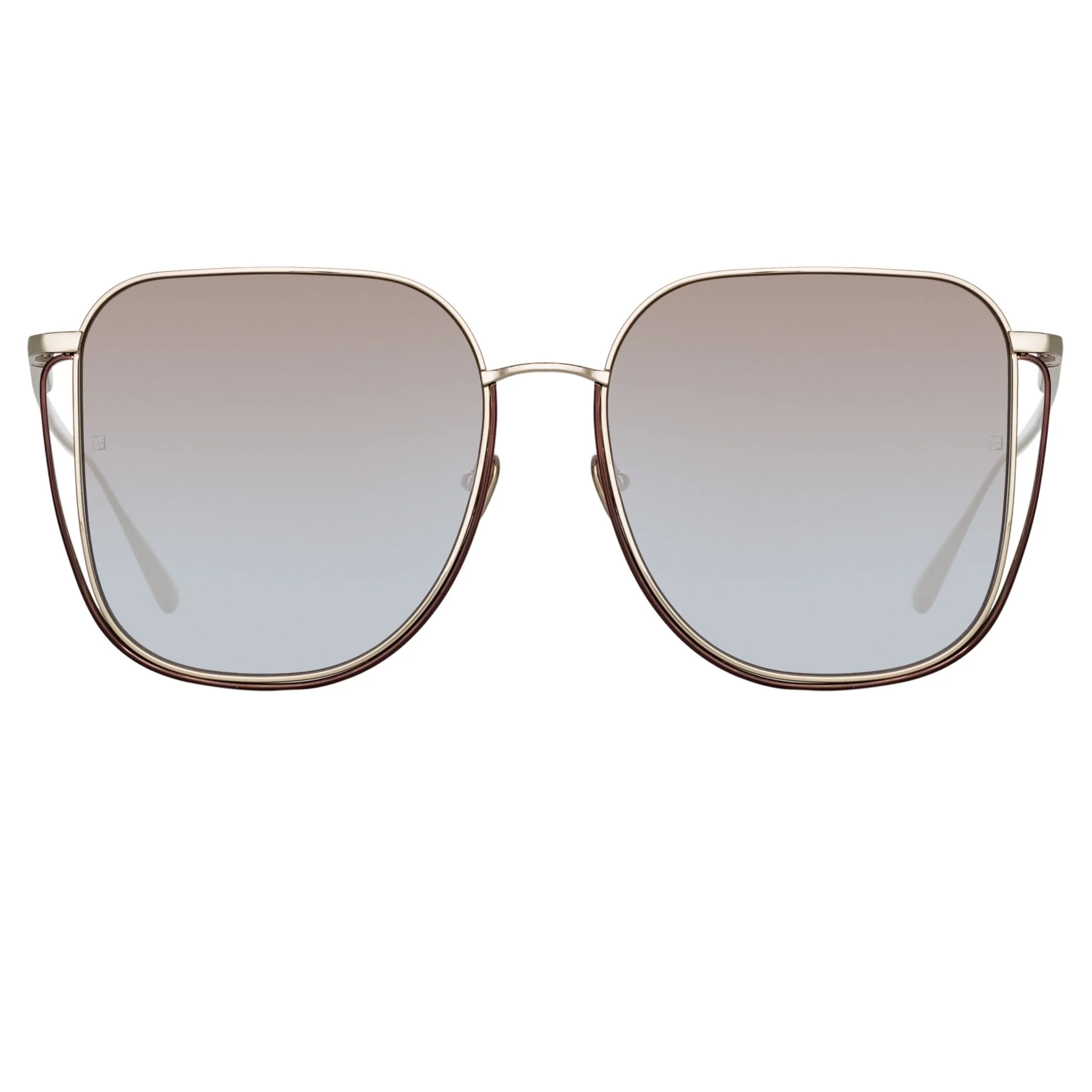 Camry Sunglasses in 22K Light Gold