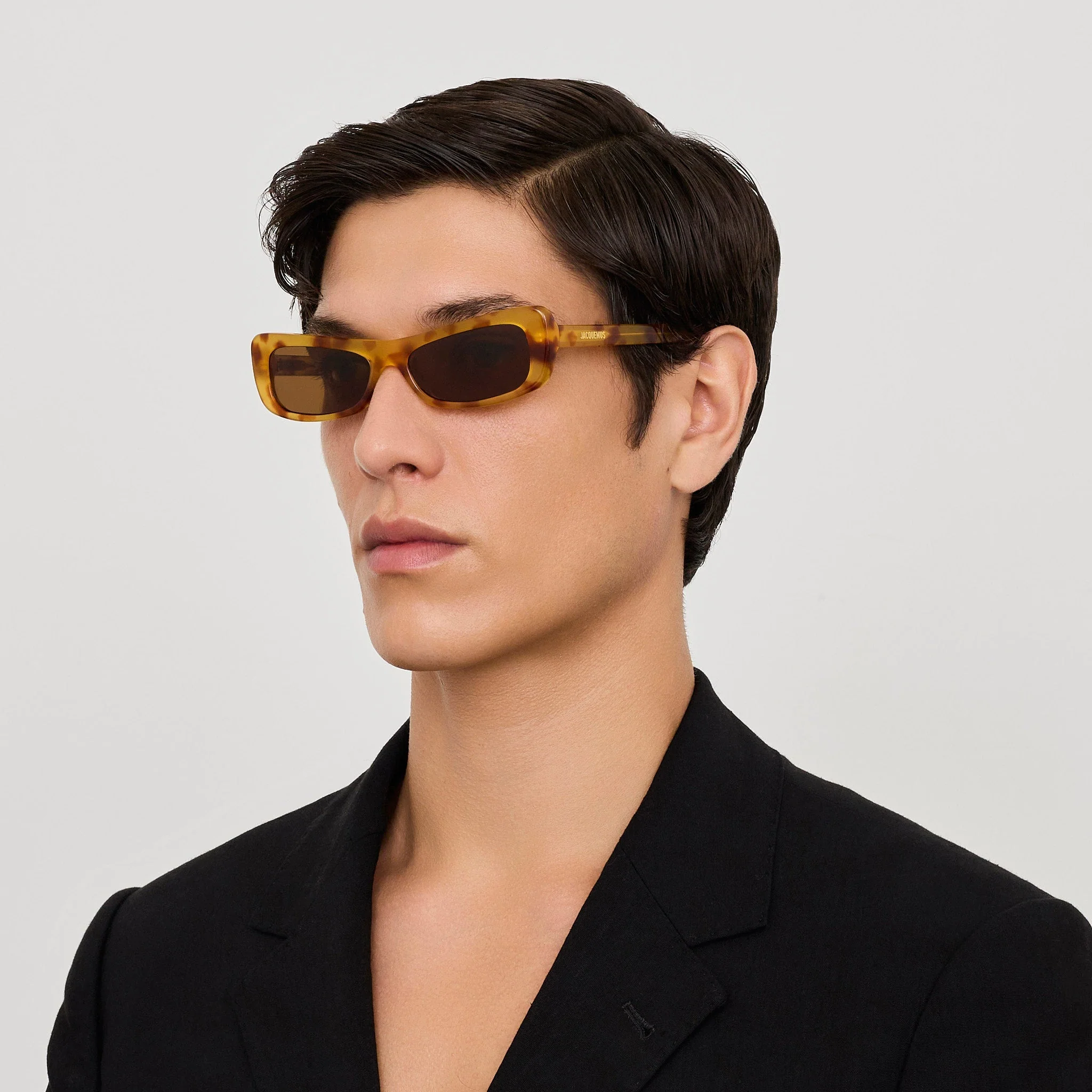 Capri Sunglasses in Beige Tortoiseshell - Image 3