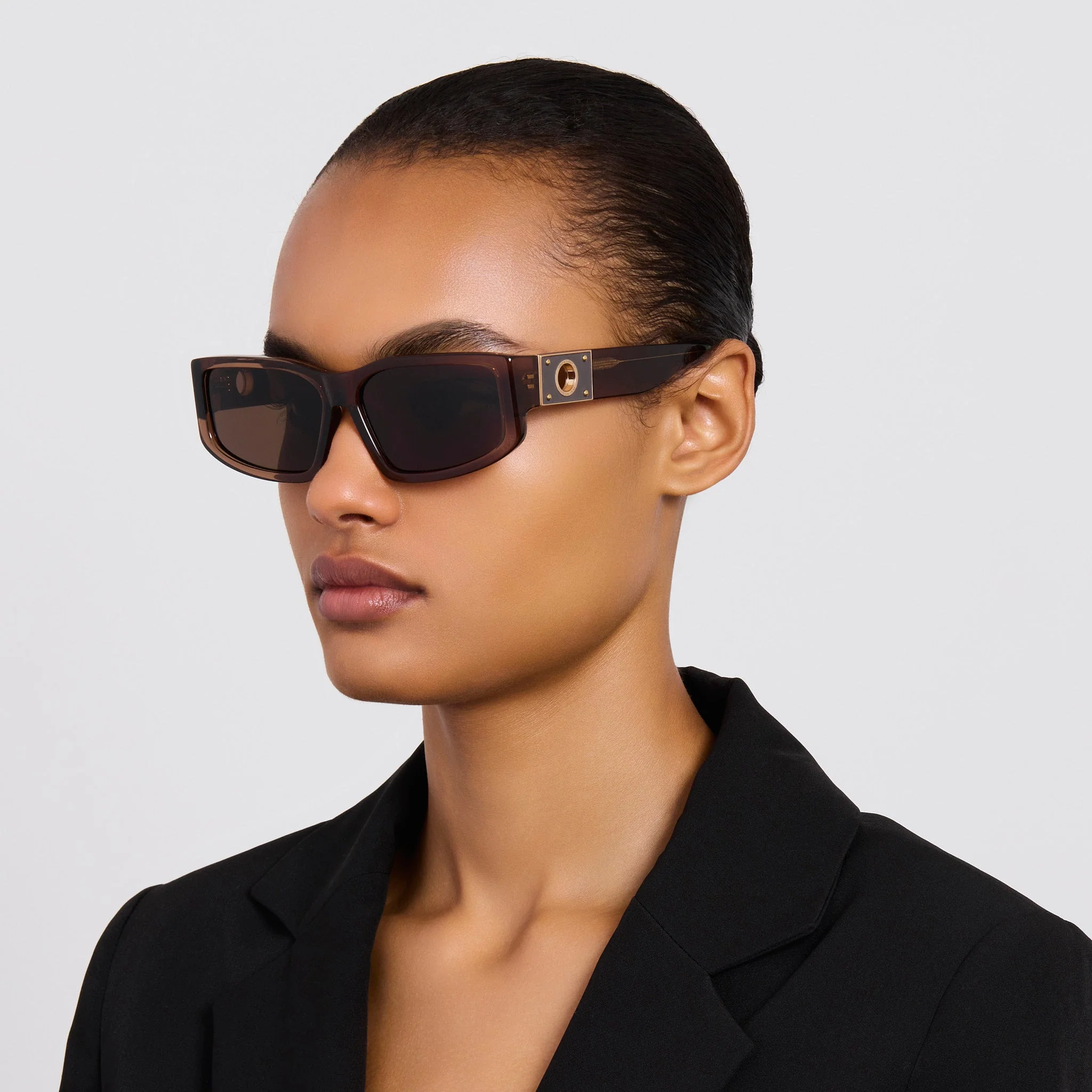 Carmela Sunglasses in Brown - Image 3