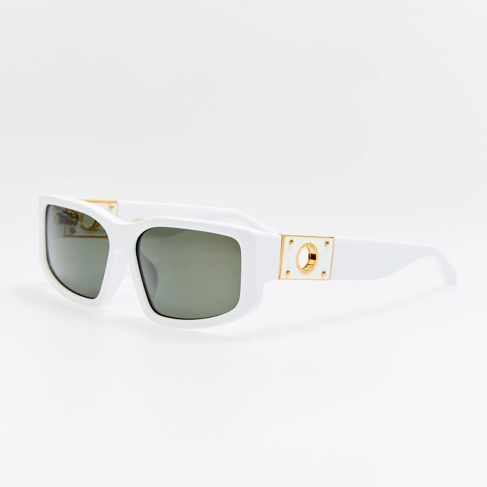 Carmela Sunglasses in White - Image 2