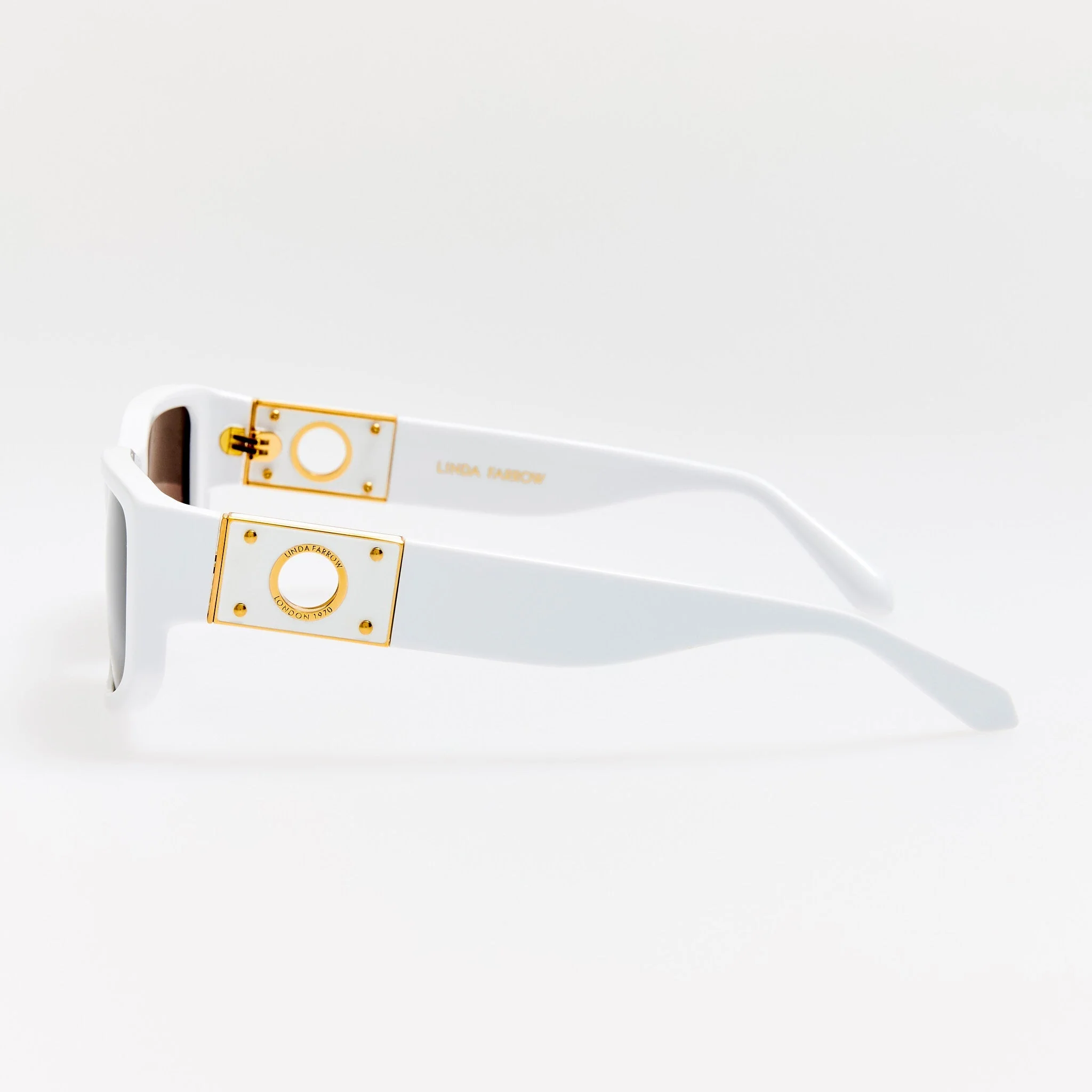 Carmela Sunglasses in White - Image 5