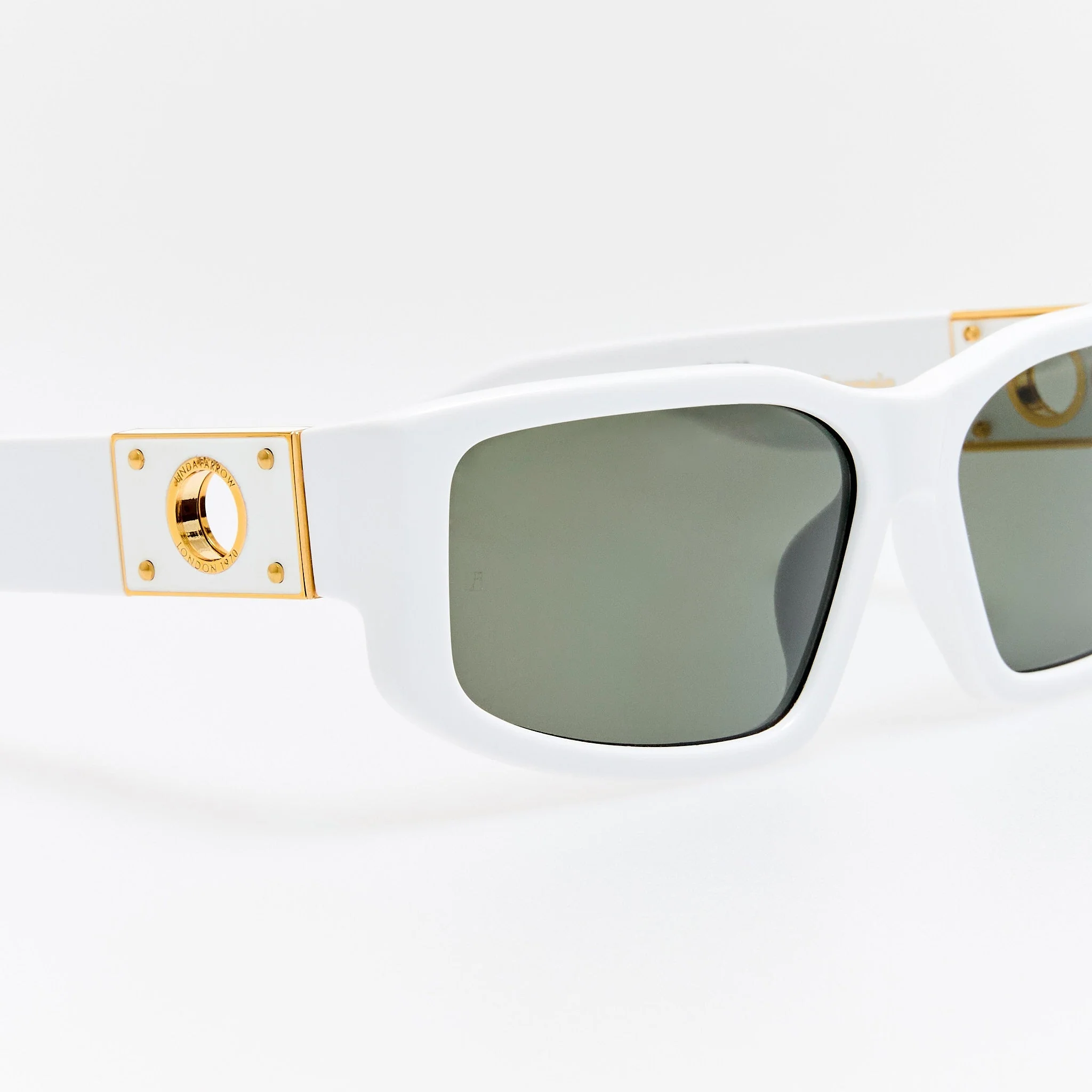 Carmela Sunglasses in White - Image 6