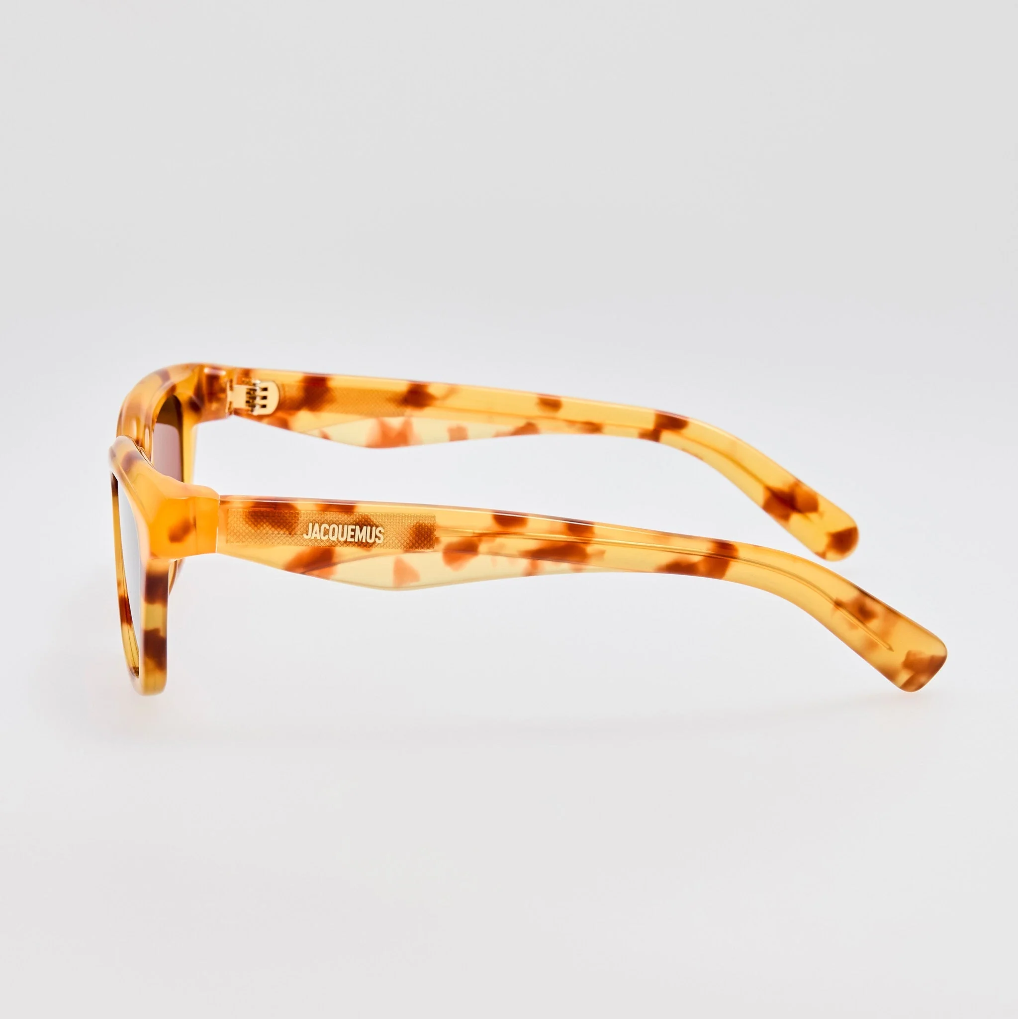 Carre Sunglasses in Beige Tortoiseshell - Image 6